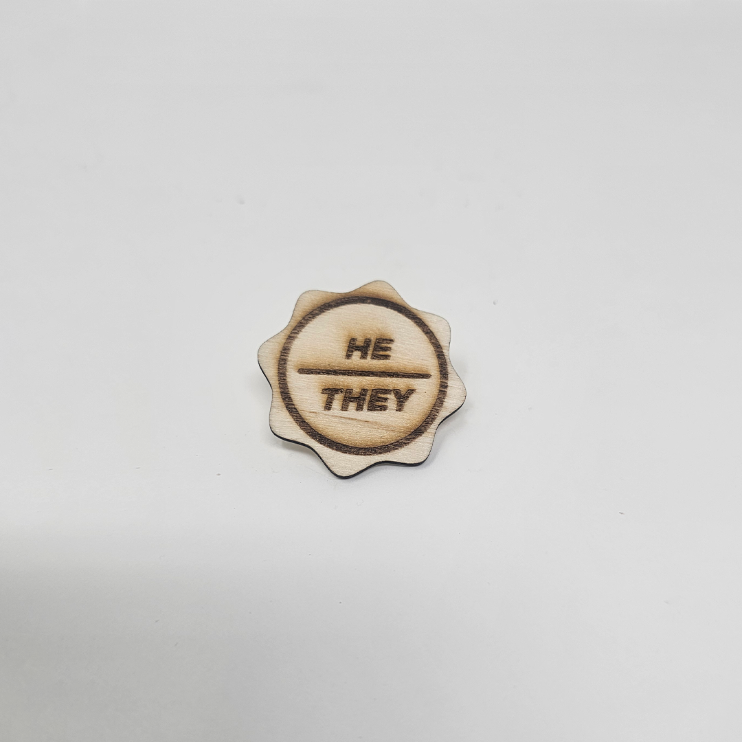 Pronoun Pin Set
