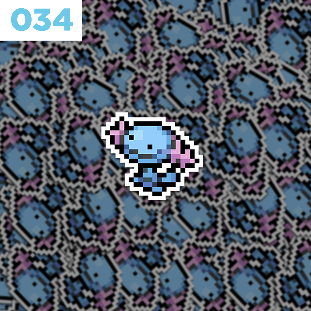 Pixel Sticker Set 004