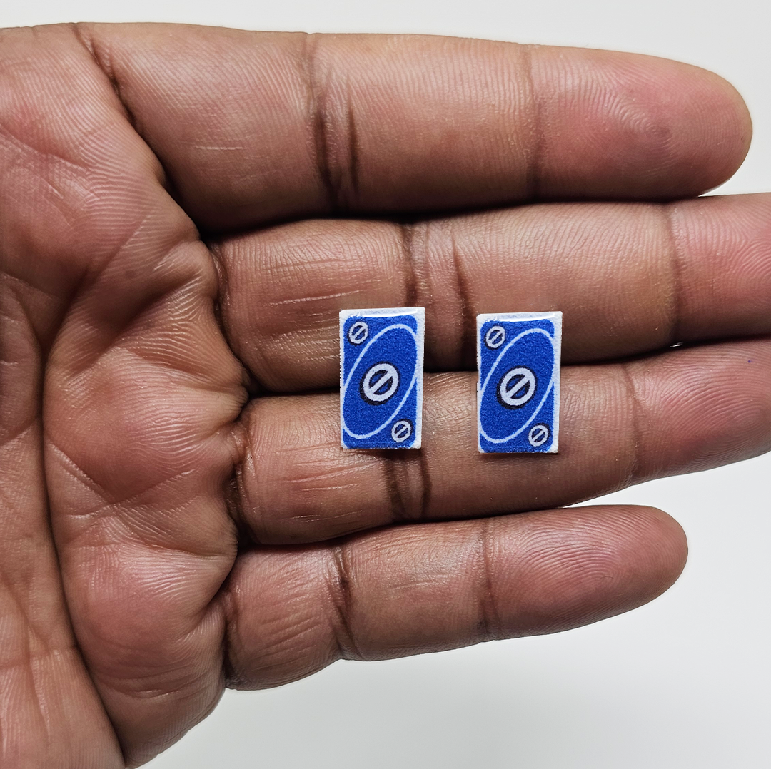 Playing Card Earrings
