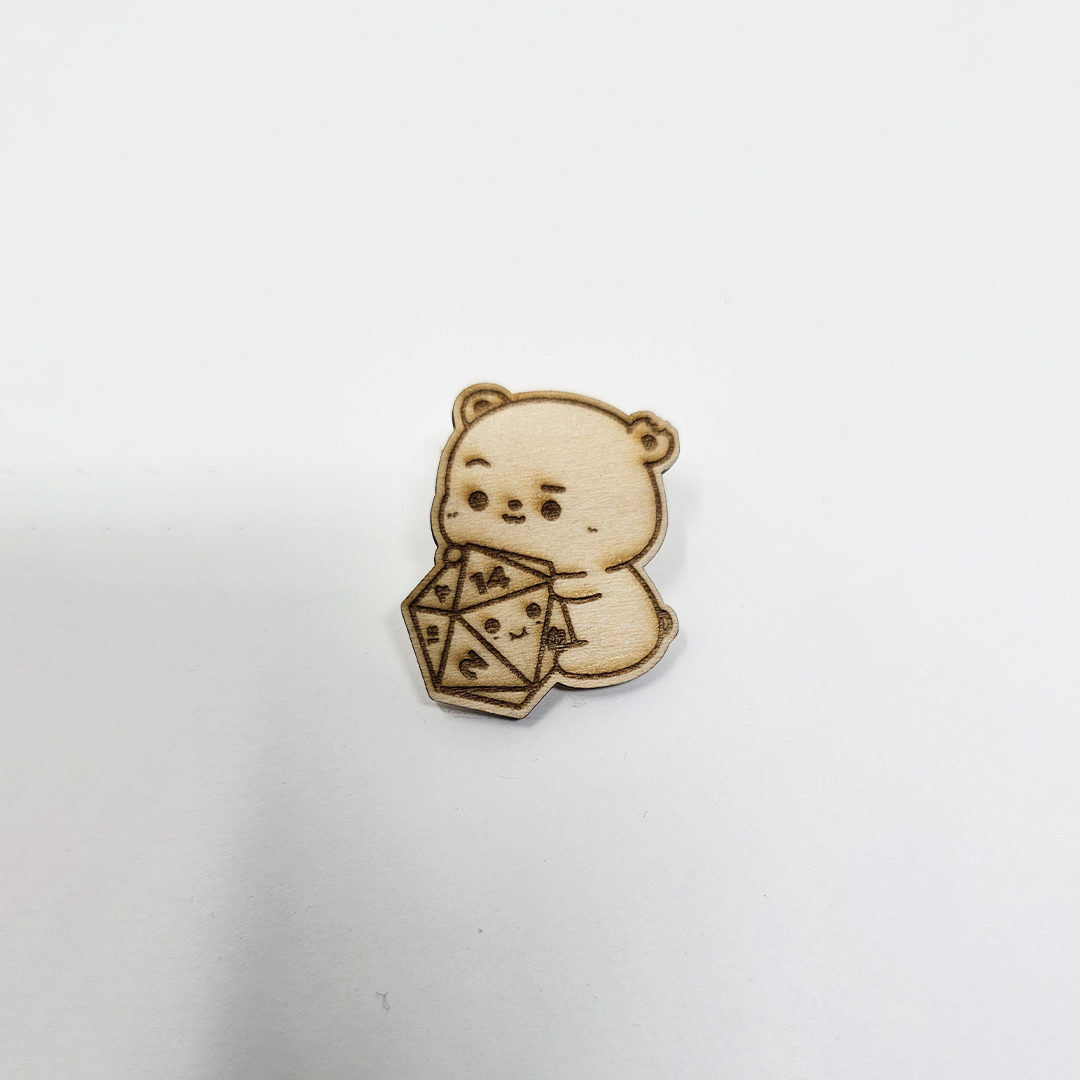 Gummy Bear Wooden Pin Set