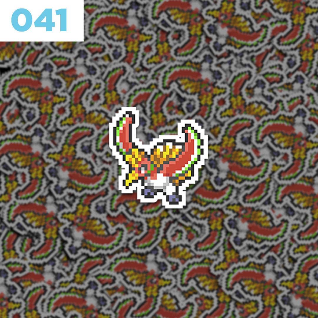 Pixel Sticker Set 004