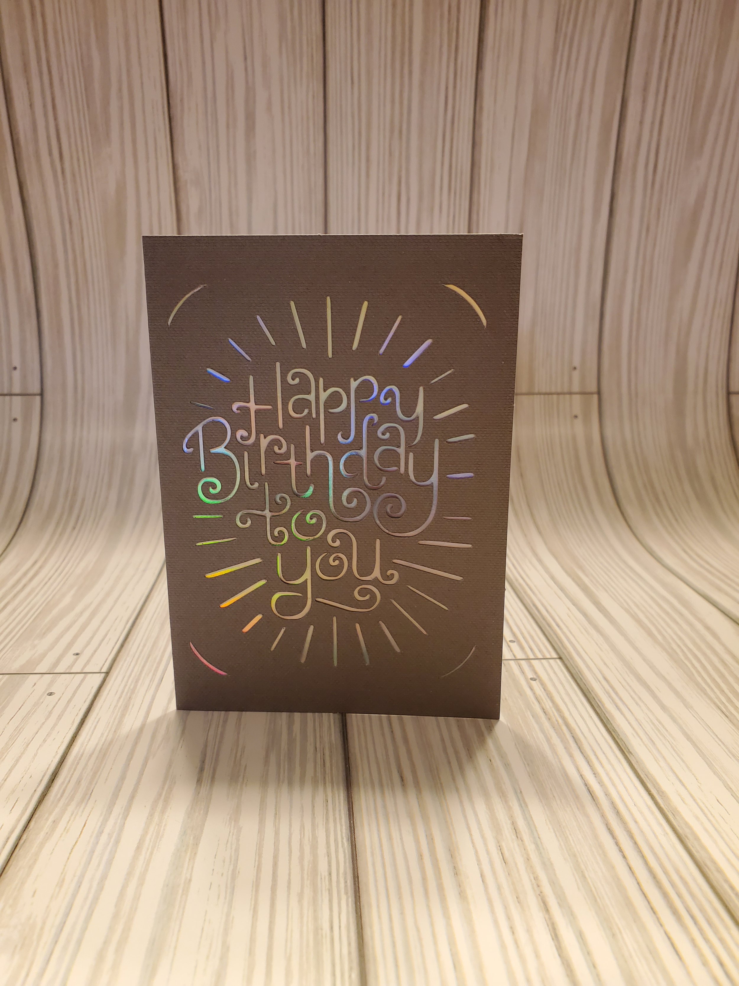 Happy birthday card