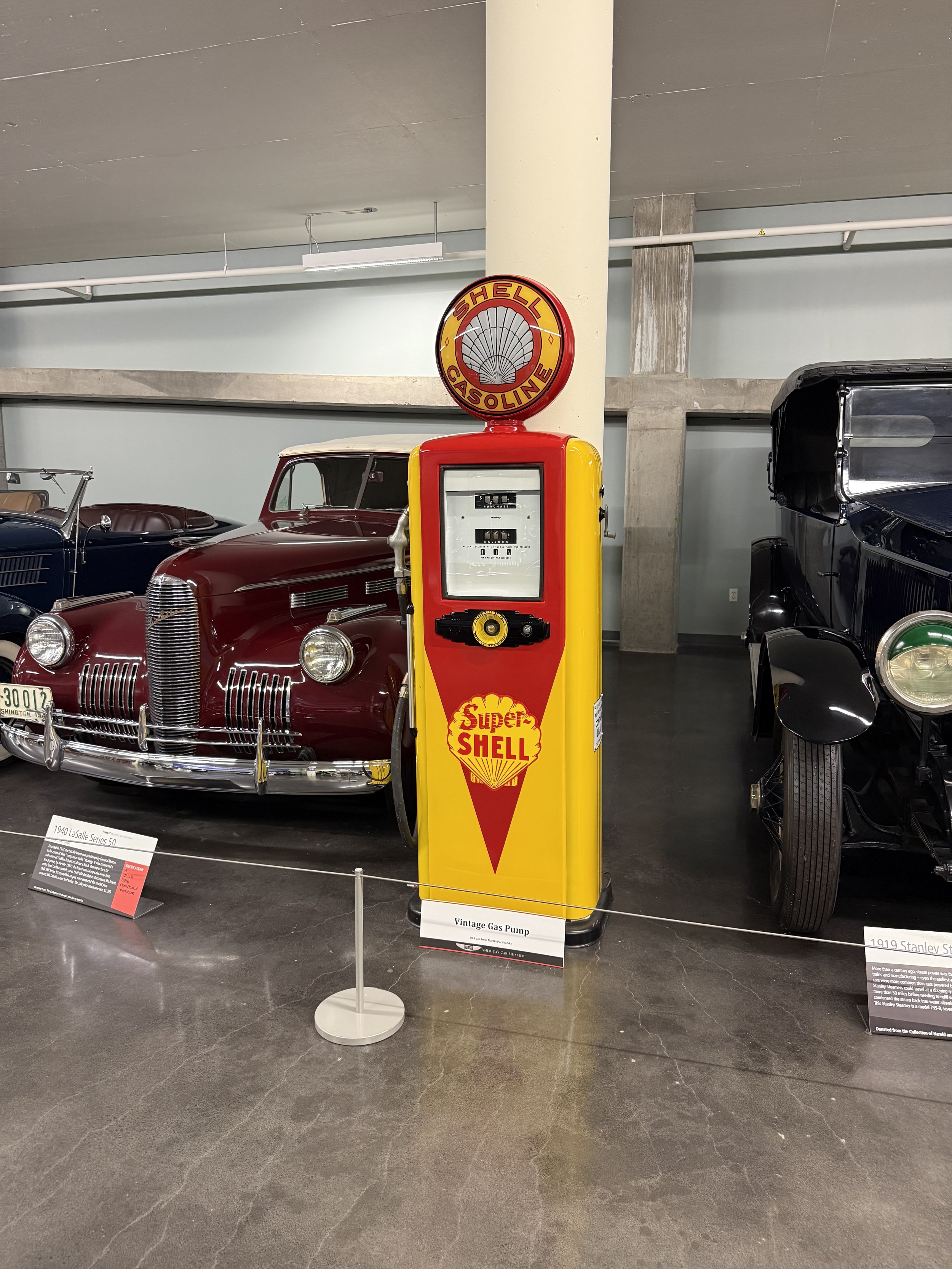 Vintage Shell Gas Pump