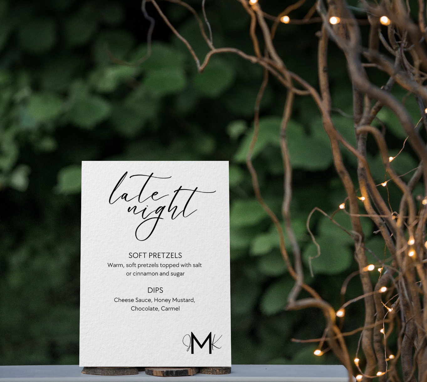 Printed Late Night Snacks