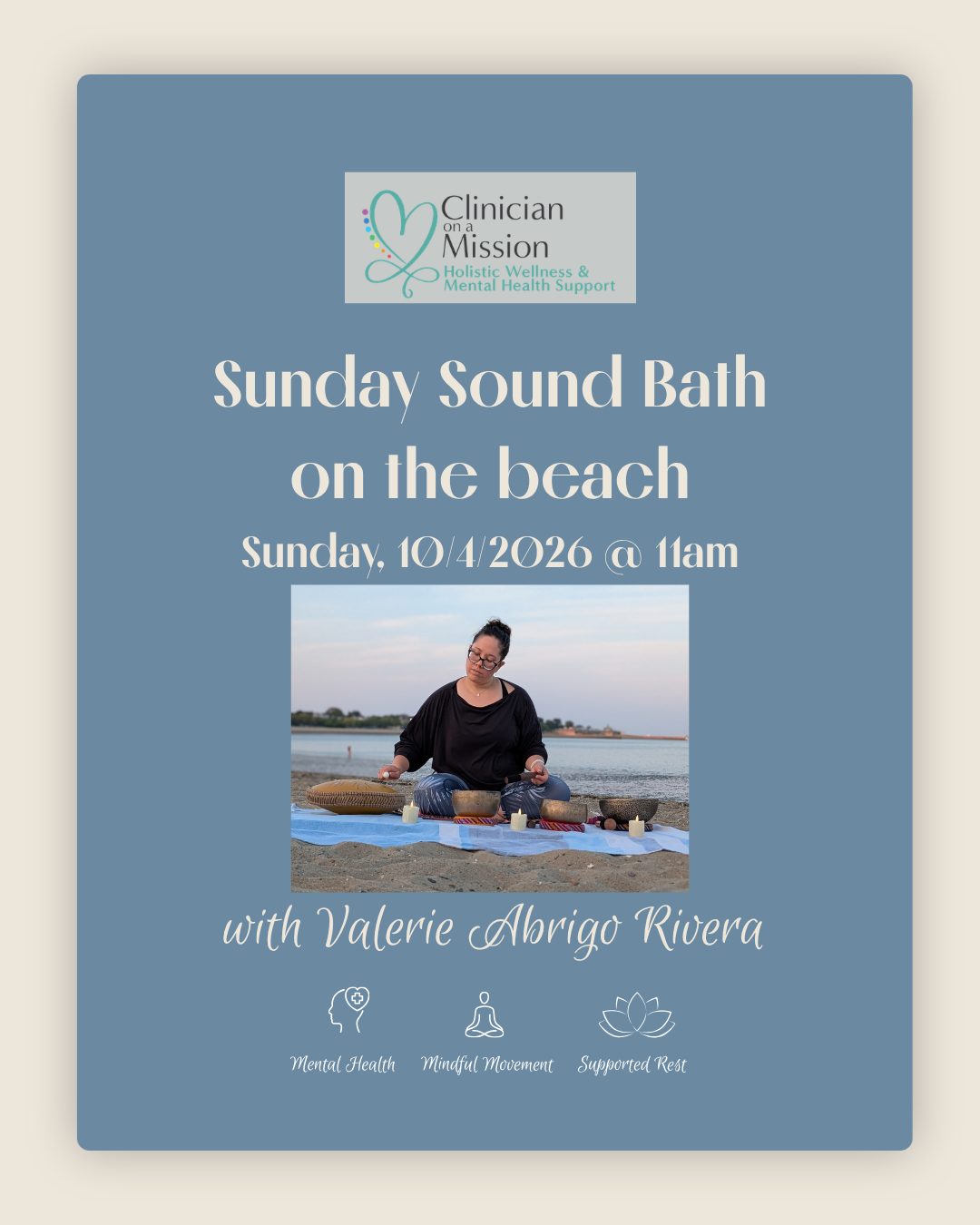 Sound Bath on the Beach