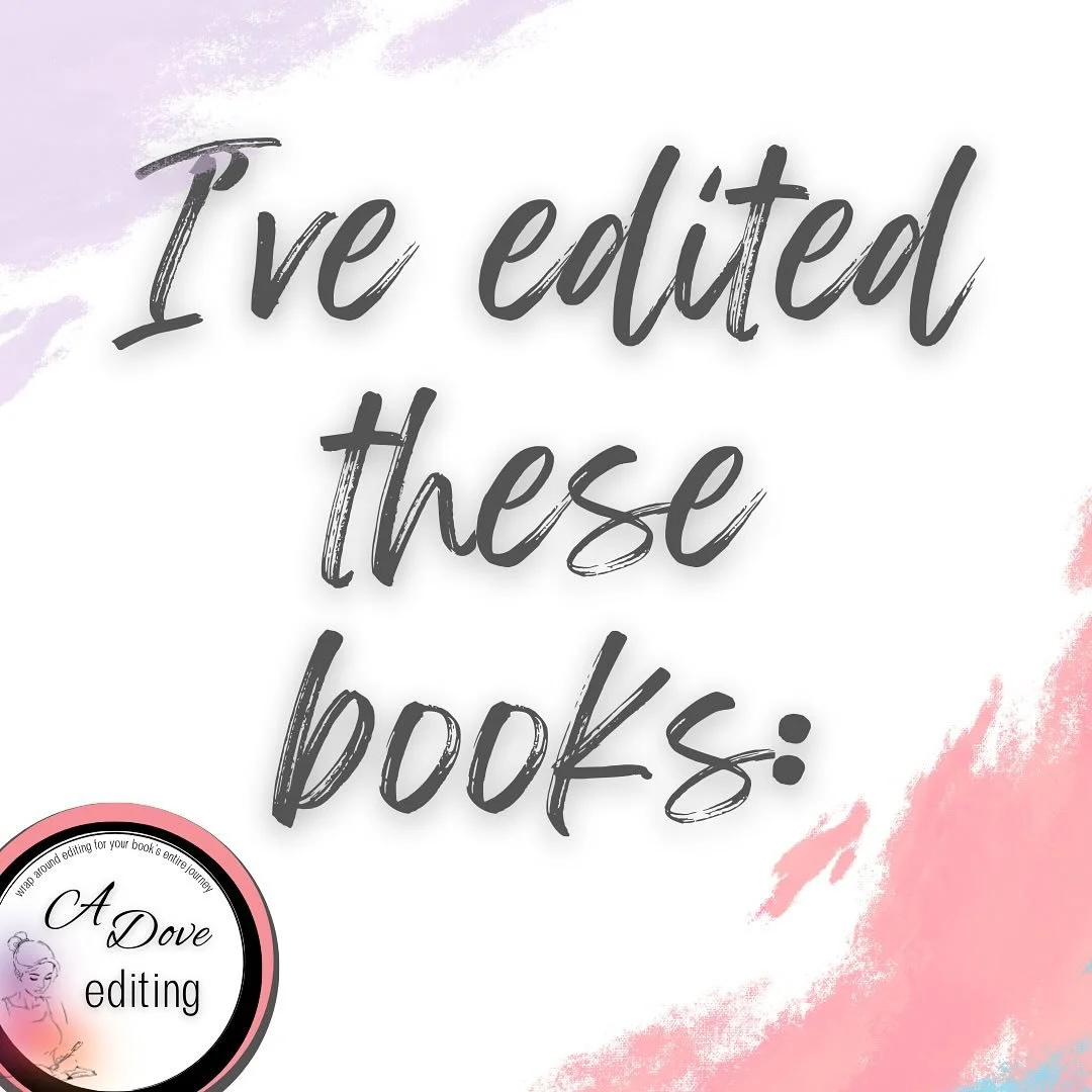 It&rsquo;s such a cool feeling to hold copies of books I&rsquo;ve edited in my hands. 
It&rsquo;s a privilege to have authors share their stories with me and trust me to help make them better. 

If you&rsquo;re looking for an editor, flick me a DM an