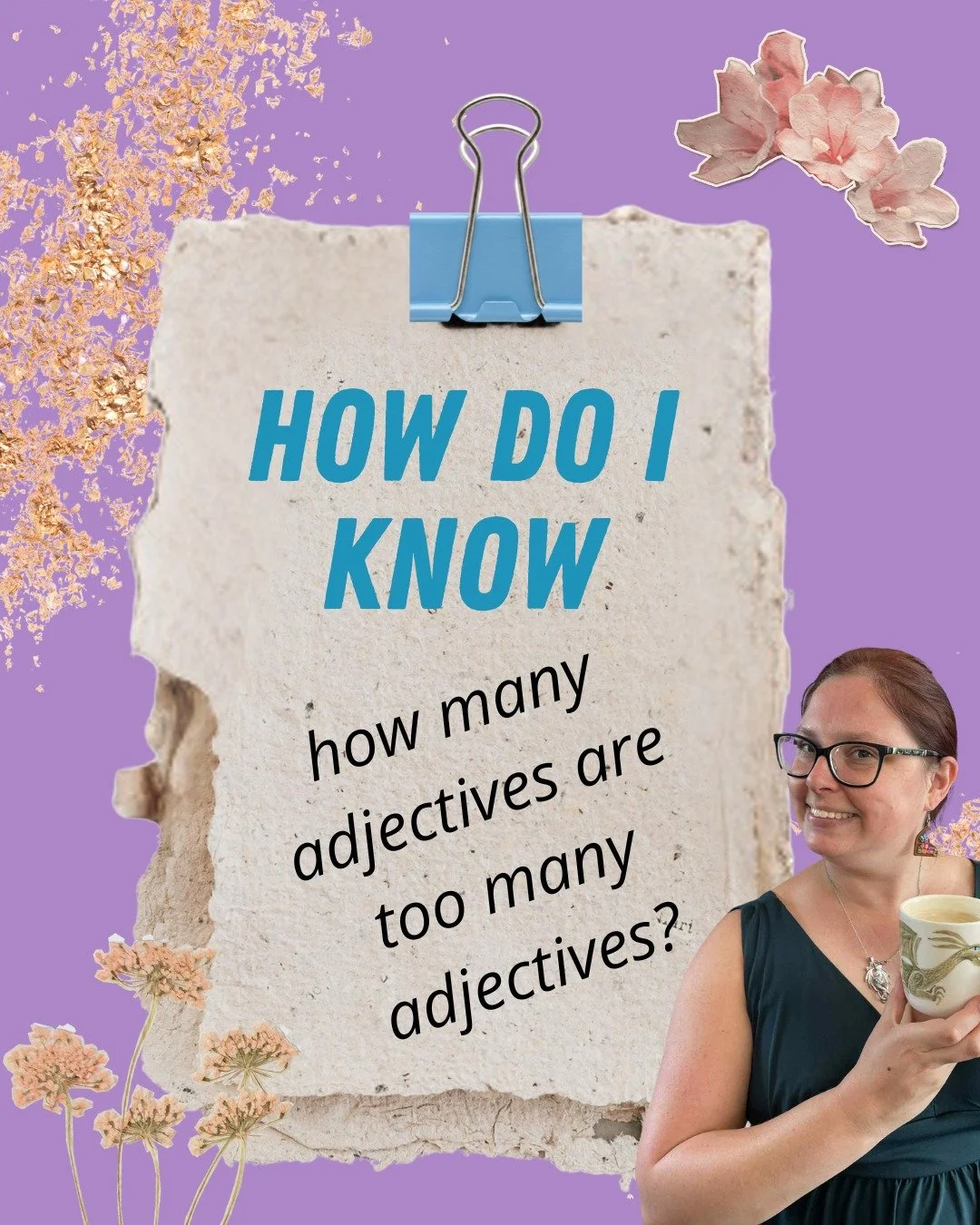 You're always told as a writer, show not tell. Make the reader feel like they're in the story, don't tell them how to feel.
Well, I'm also here to tell you that you can go overboard. 
CONFUSING, I know. Adjectives can be a double-edged sword, which i