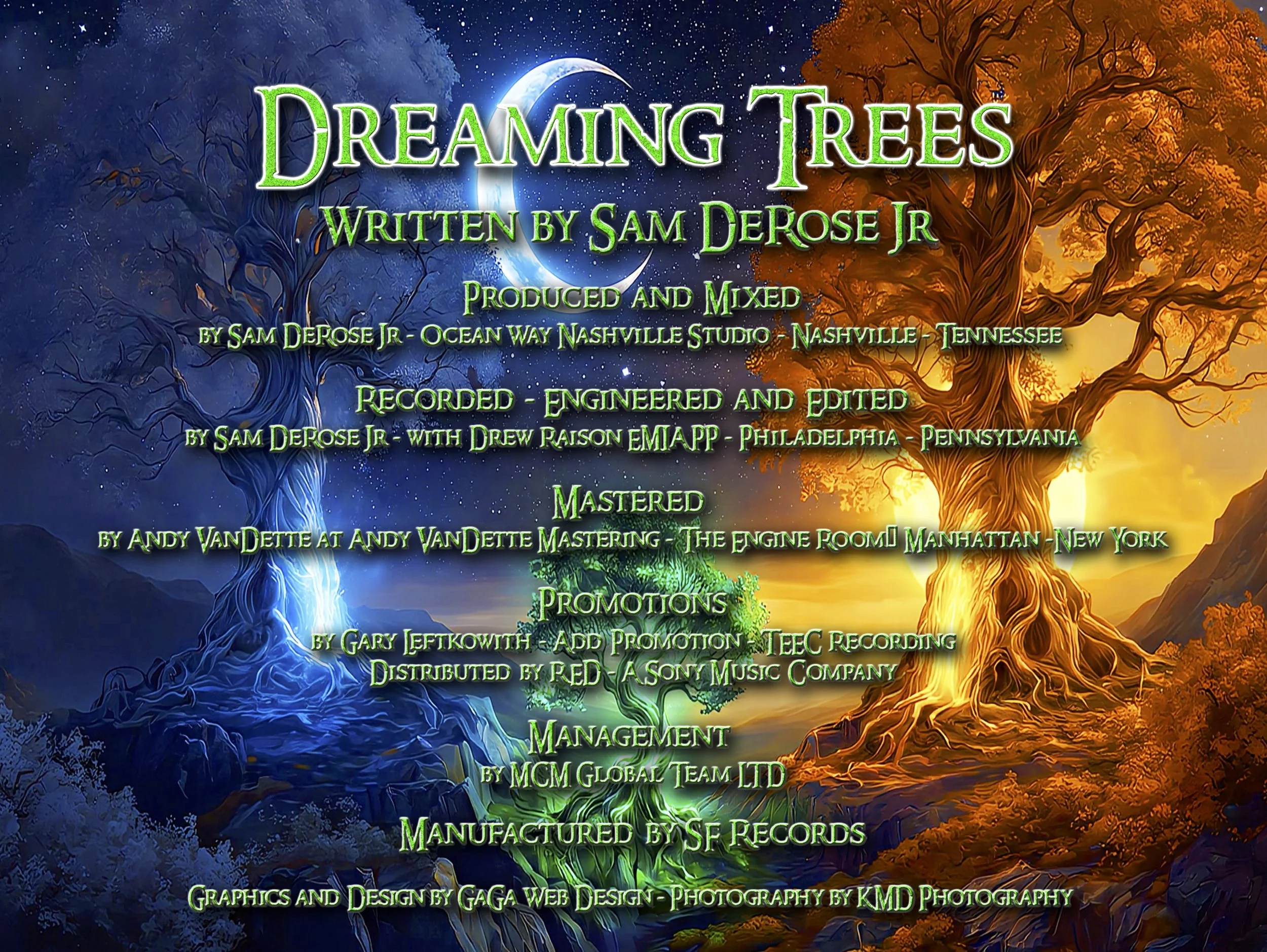 Dreaming Trees Booklet Page 2