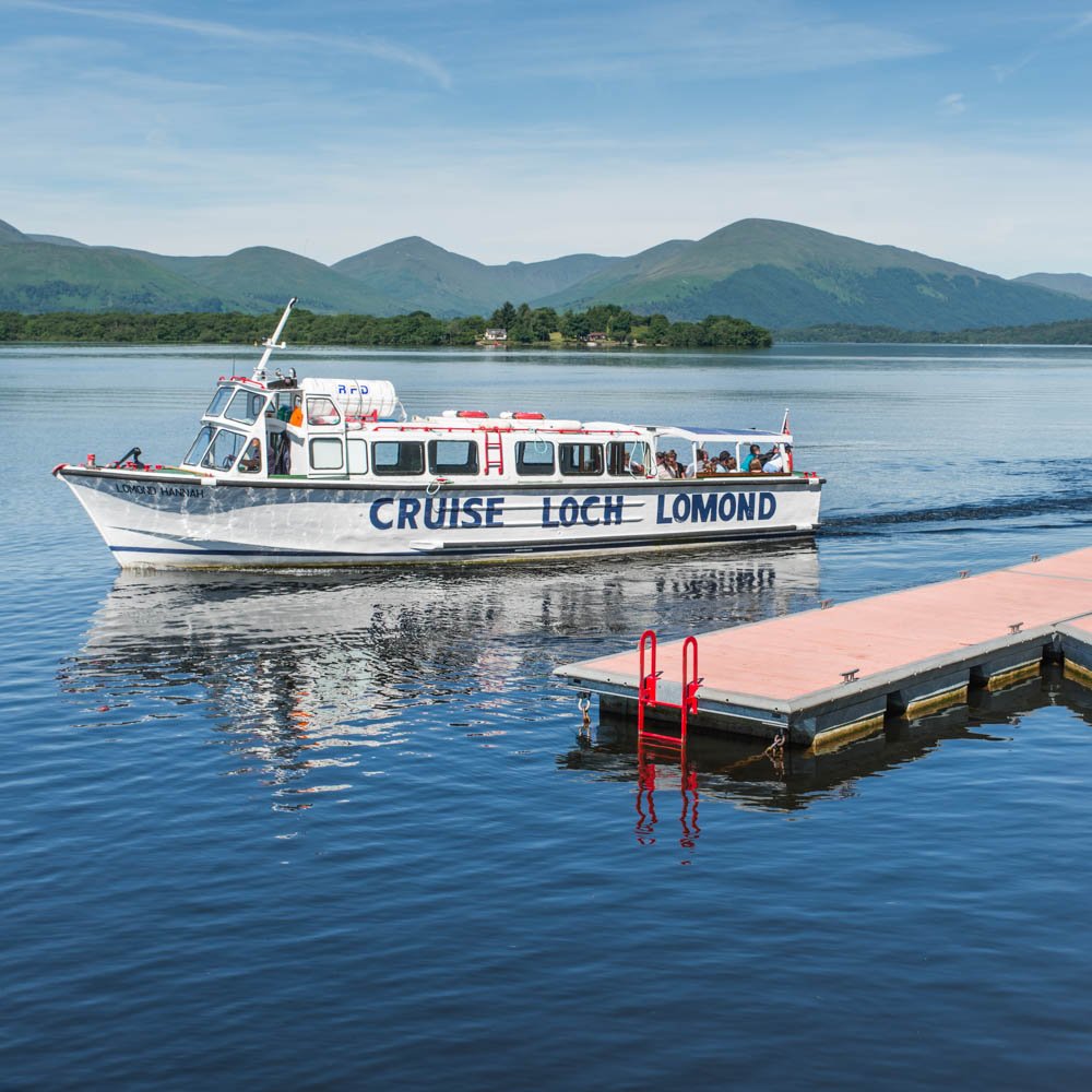 In 2017 a new pontoon was installed to improve accessibility on East Loch Lomond