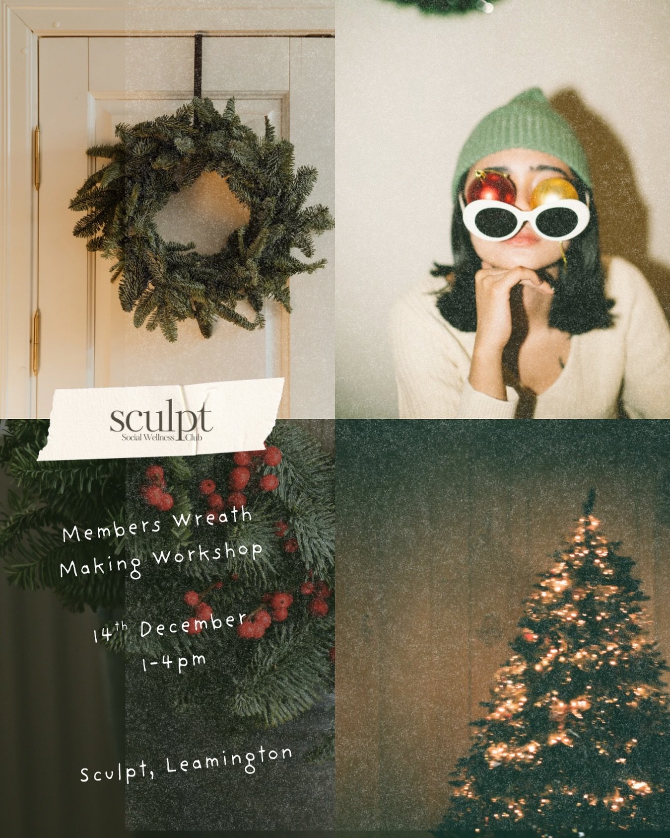 Enjoy a gentle winter afternoon of craft and community; cosy Christmas drinks and festive foliage. 

Join us on December 14 for luxury wreath making

DM for more information and tickets