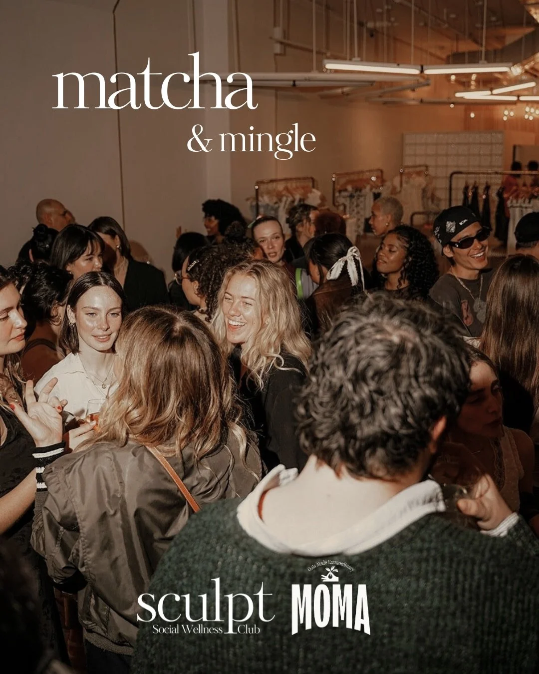 24.01.26

Beat the January blues with the power of green. 

You&rsquo;re invited to &lsquo;matcha &amp; mingle&rsquo;, celebrating our new partnership with Moma oat milk. 

Head to Sculpt on January 24th between 1-2:30pm for some good vibes &amp; mat
