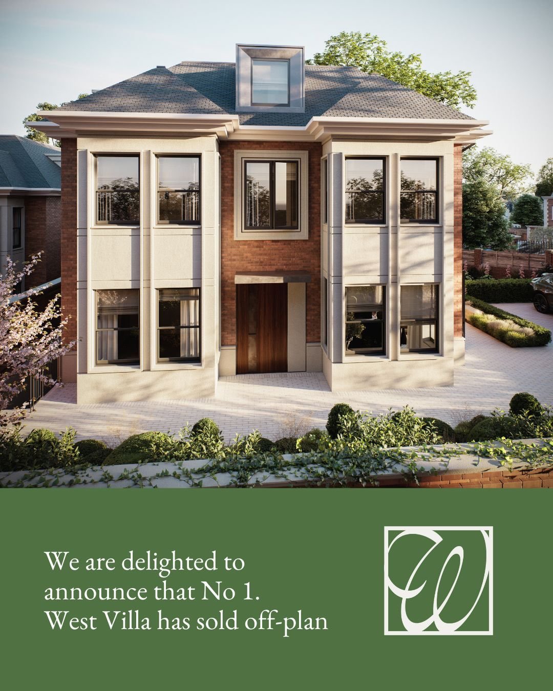 We are delighted to announce that No. 1 West Villa of our Wimbledon Walled Villas development has sold off-plan.

This project marks a pinnacle for Golden Earth, two family homes built with the intention of setting a new standard for design-led, resi