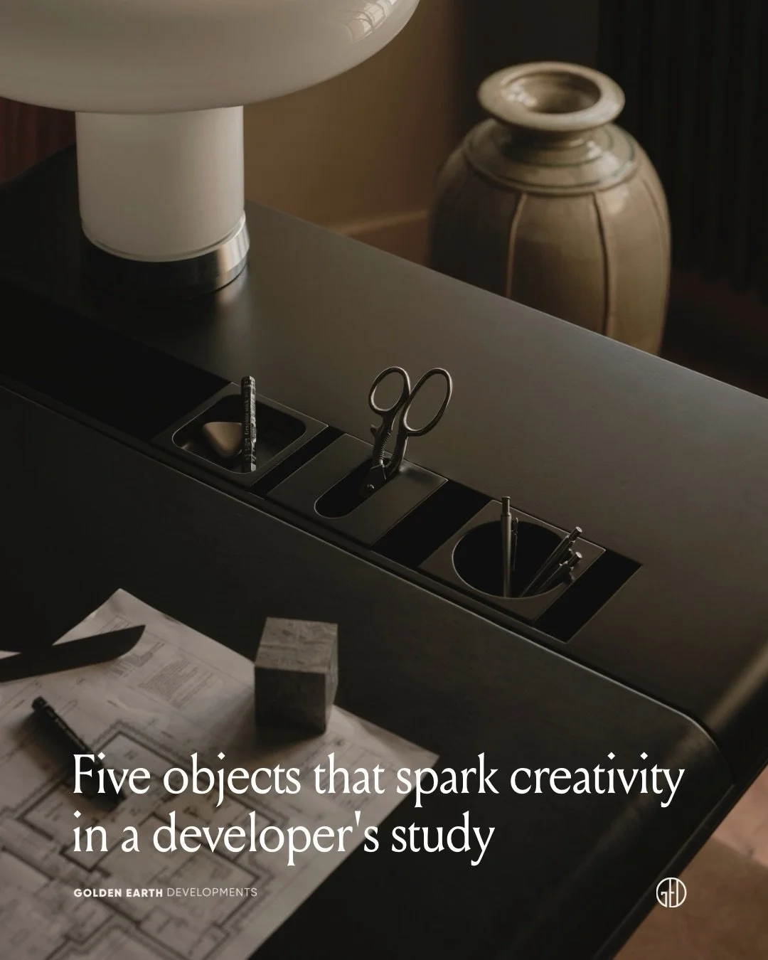 Rooted in the belief that a workspace should inspire, and that the objects we live with often shape the work that follows, here are five objects that have earned their place in our founder Gabriel Lau&rsquo;s study, each through craft, history, intri