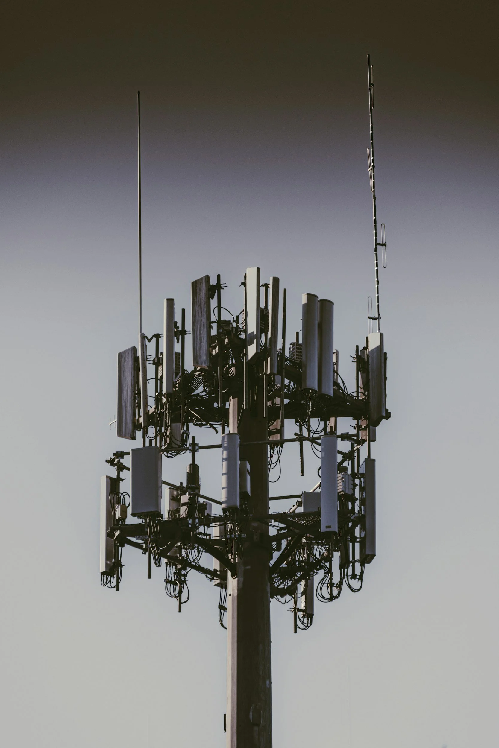 aerial inspection cell tower