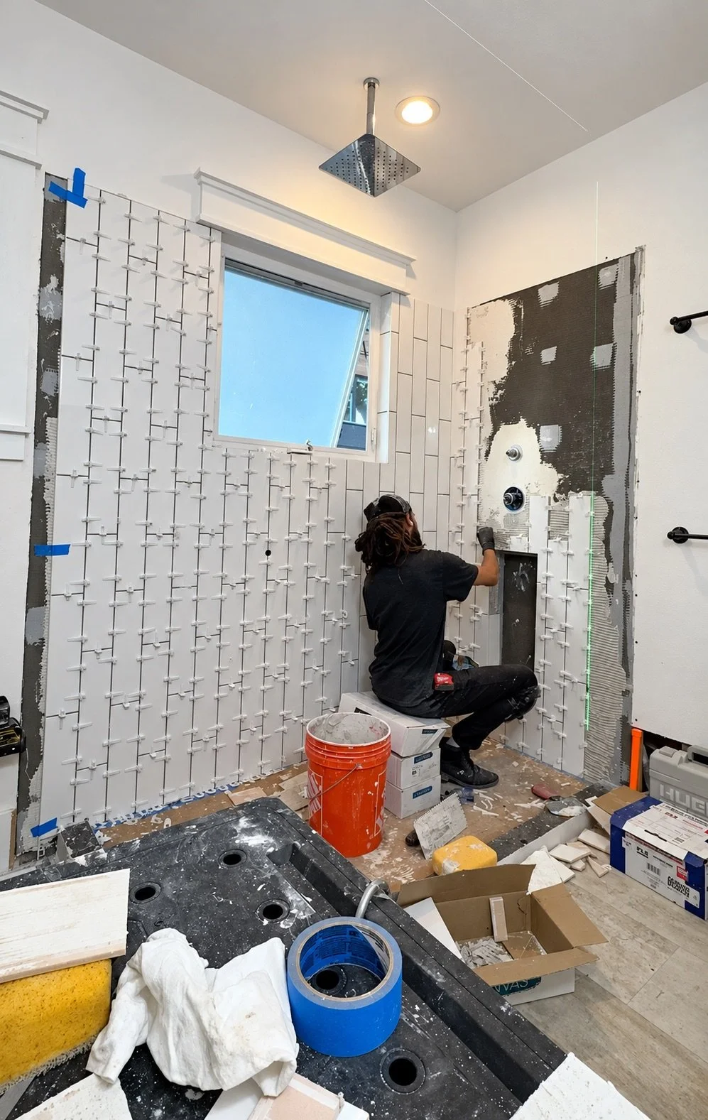 Bathroom Wall Tile Installation