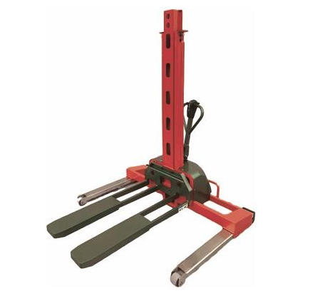 ELECTRIC STRADDLE SELF-LOADING STACKER