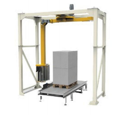 Gantry Cantilever Stretch Wrapping Machine with Top Sheet Applicator