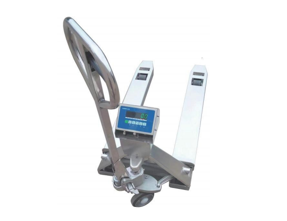 STAINLESS STEEL SCALE PALLET TRUCK