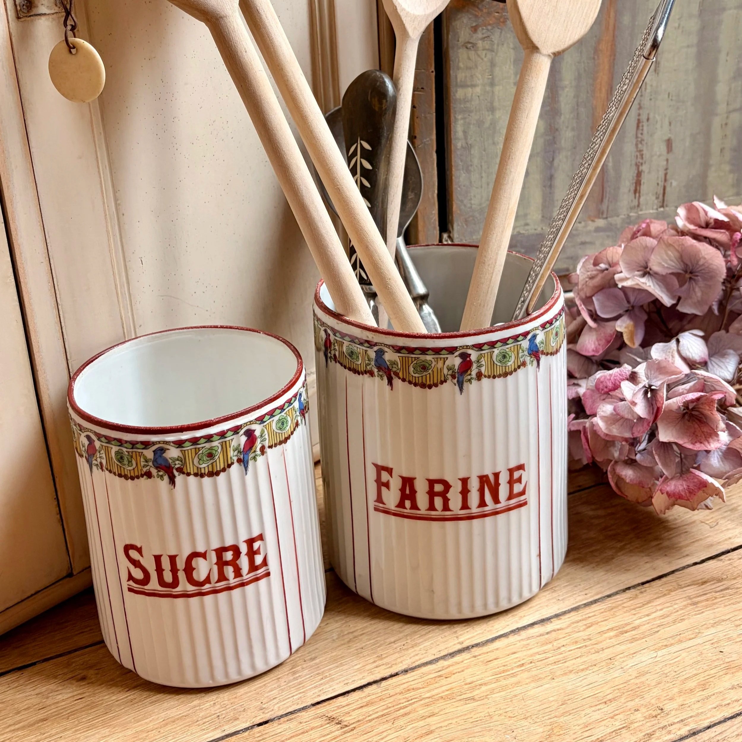 lot de 2 pots