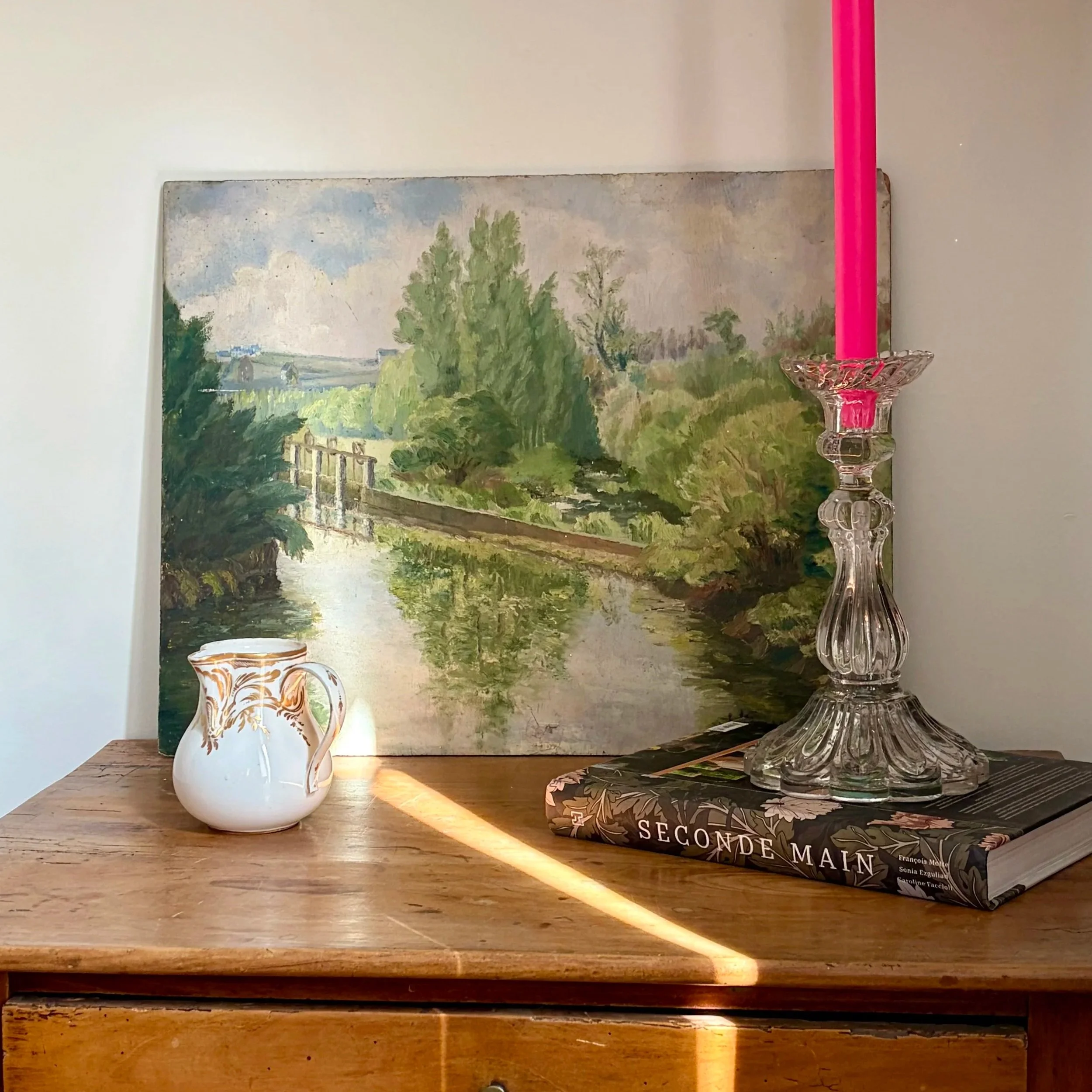 Huile sur panneau