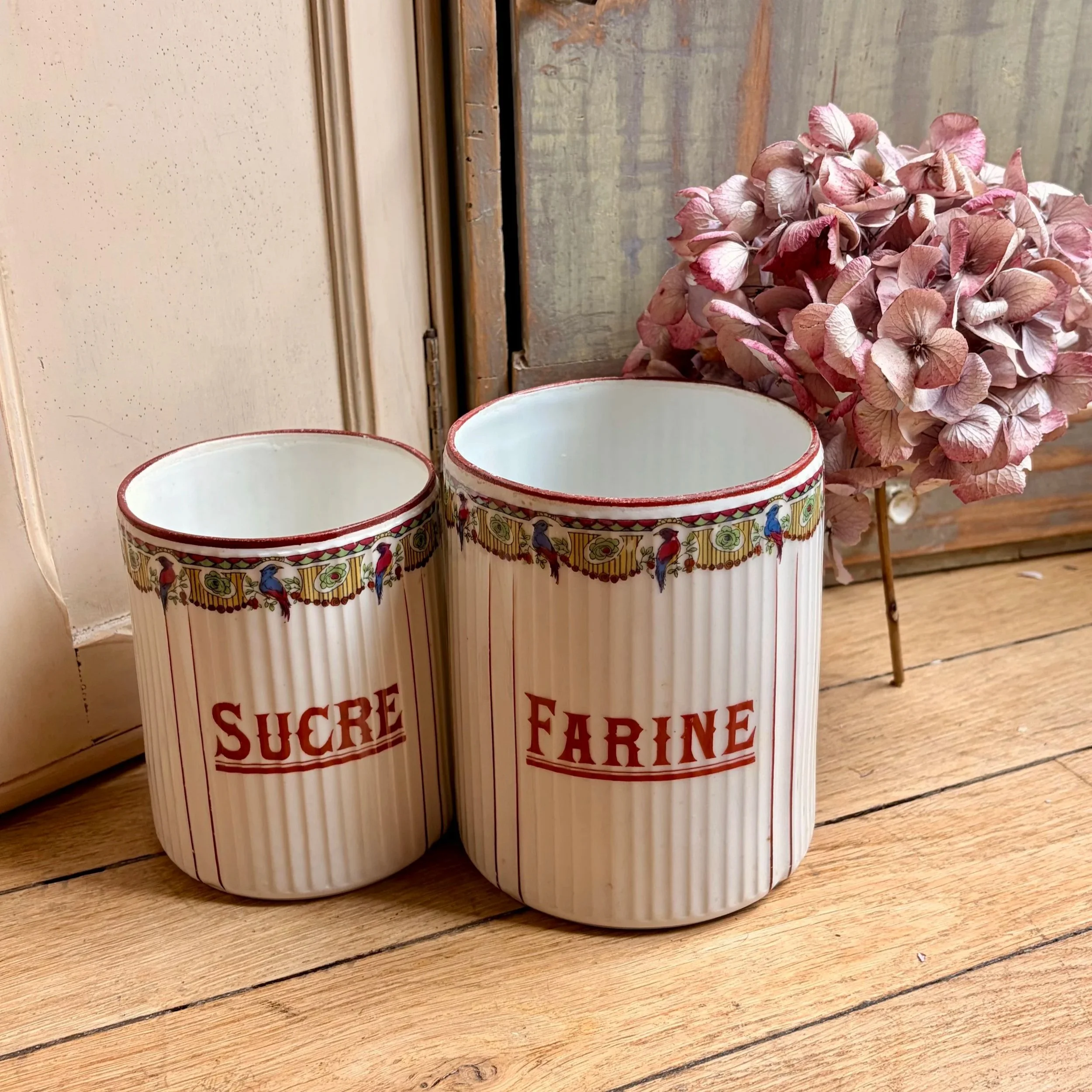 lot de 2 pots