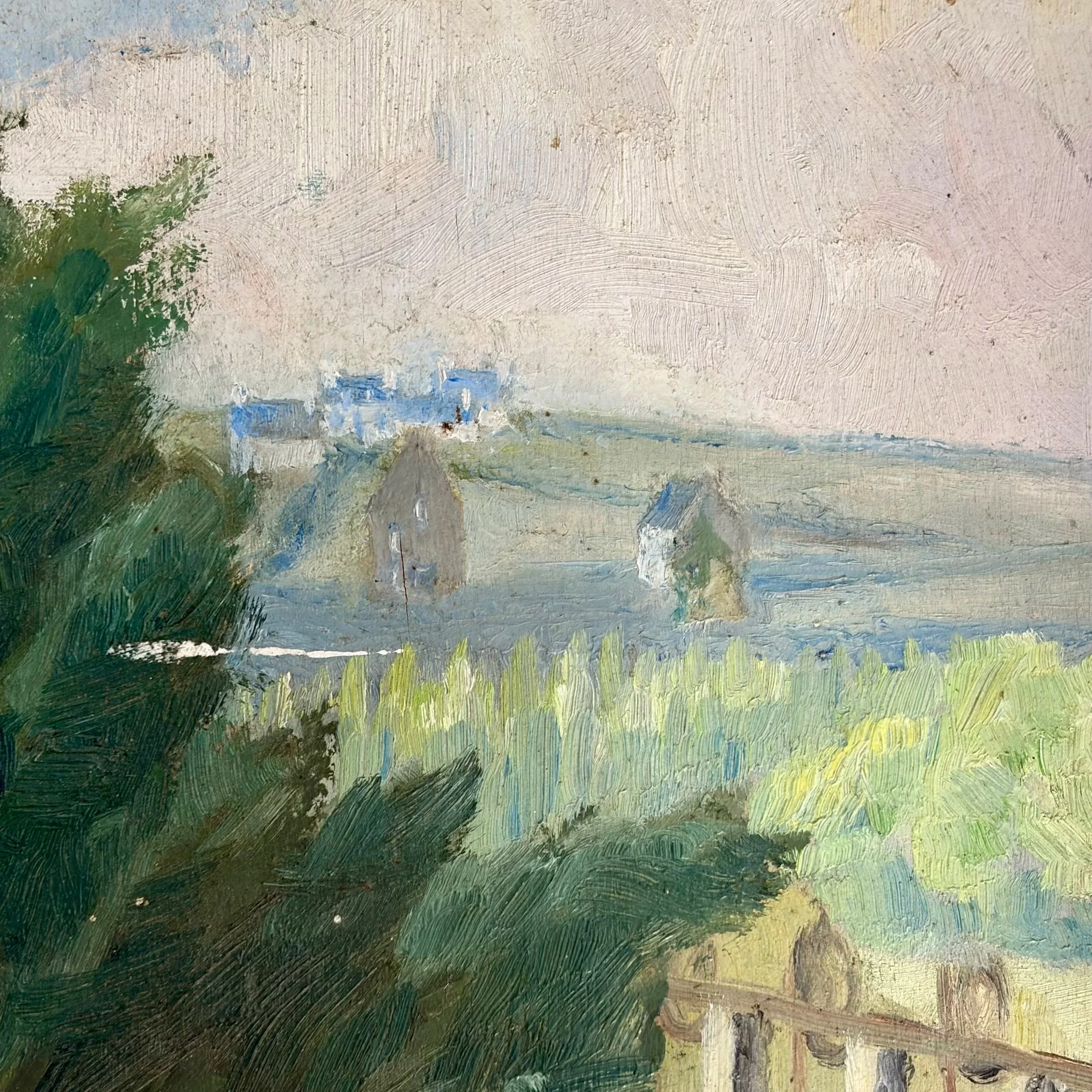 huile sur panneau