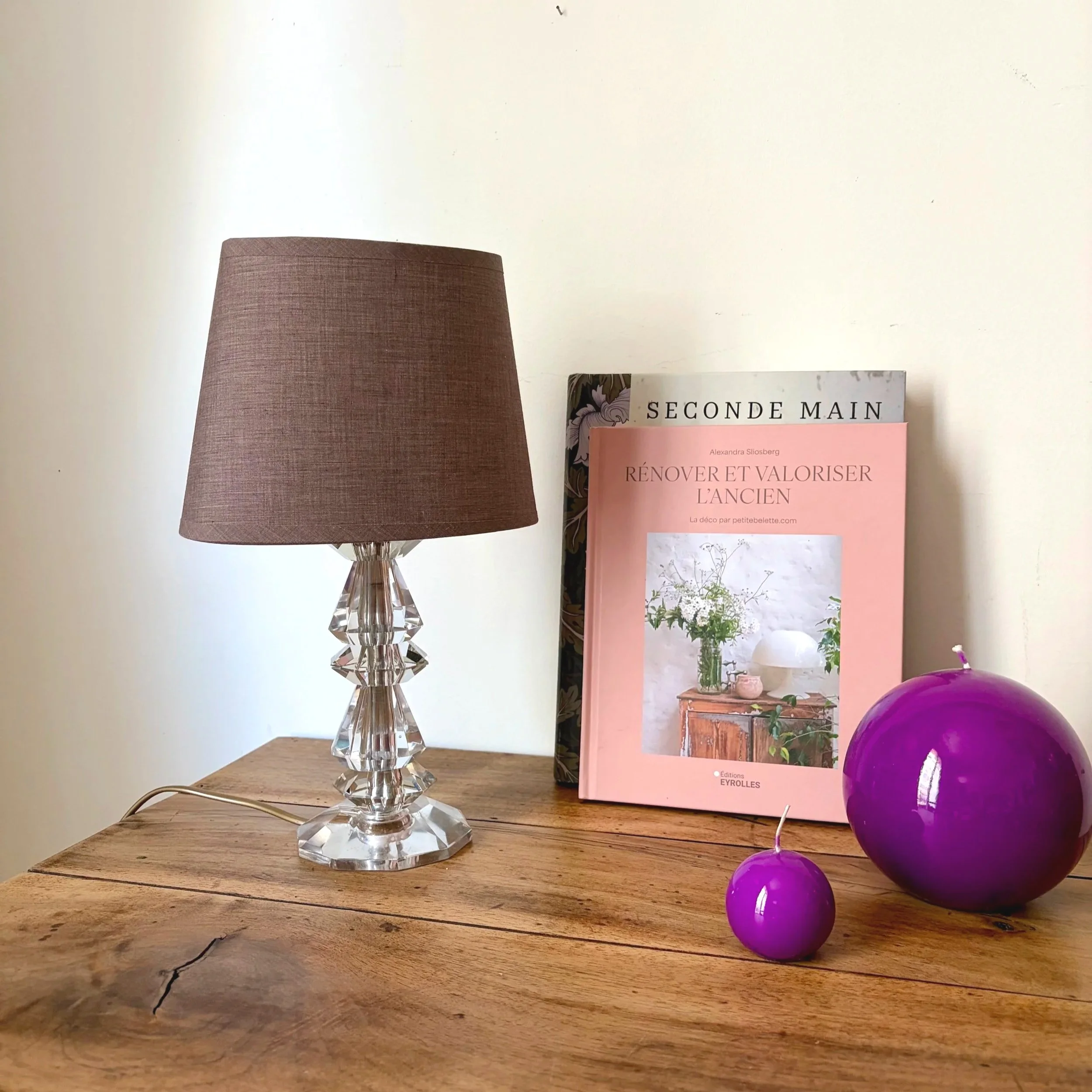 lampe cristal