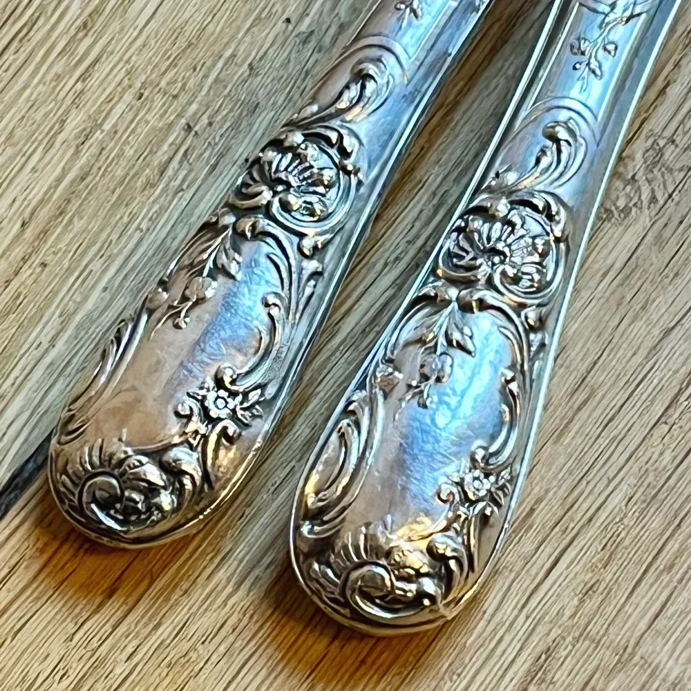 couverts à salade anciens