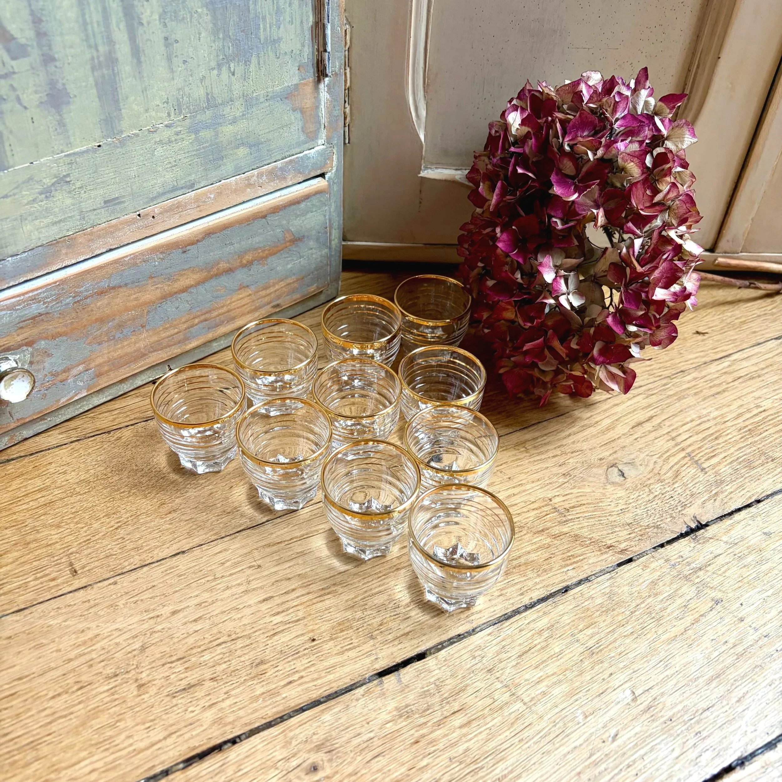 verres à liqueur