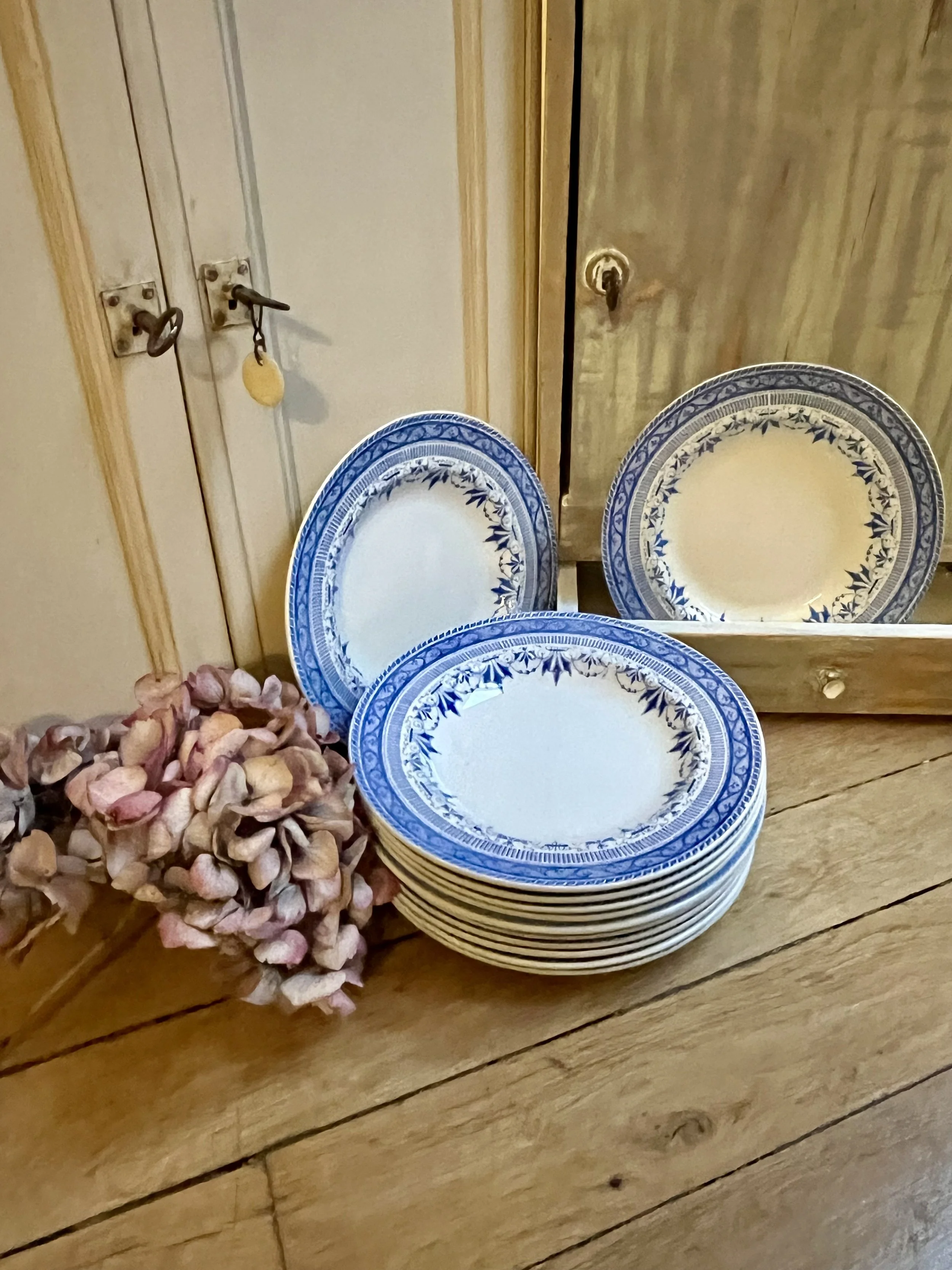 Lot de 11 assiettes creuses