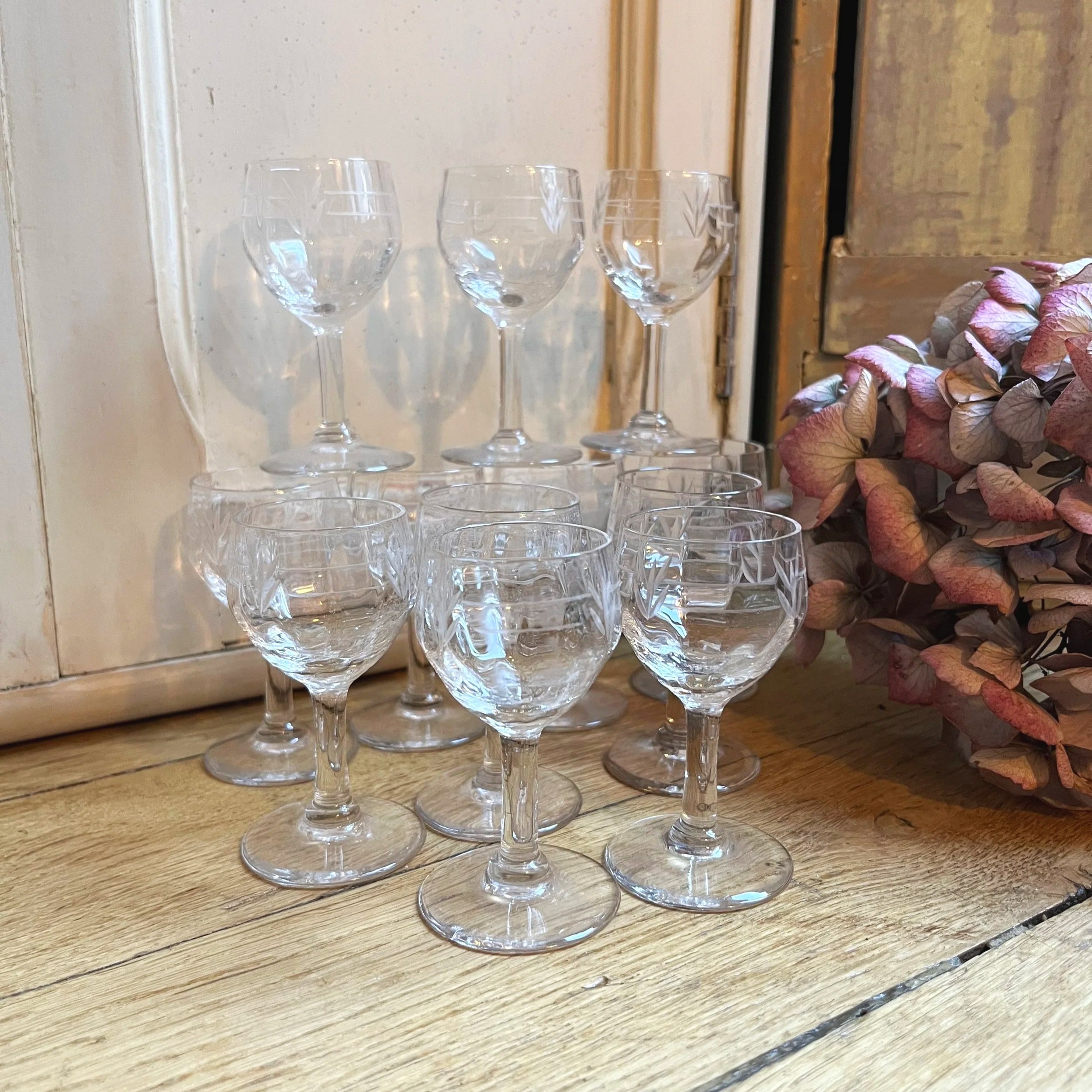 lot verres à liqueur