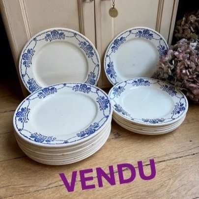 Assiettes "Georgette"