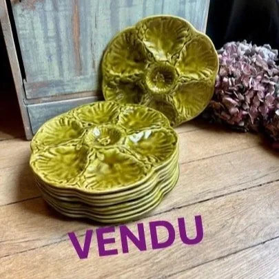 Assiettes à huîtres