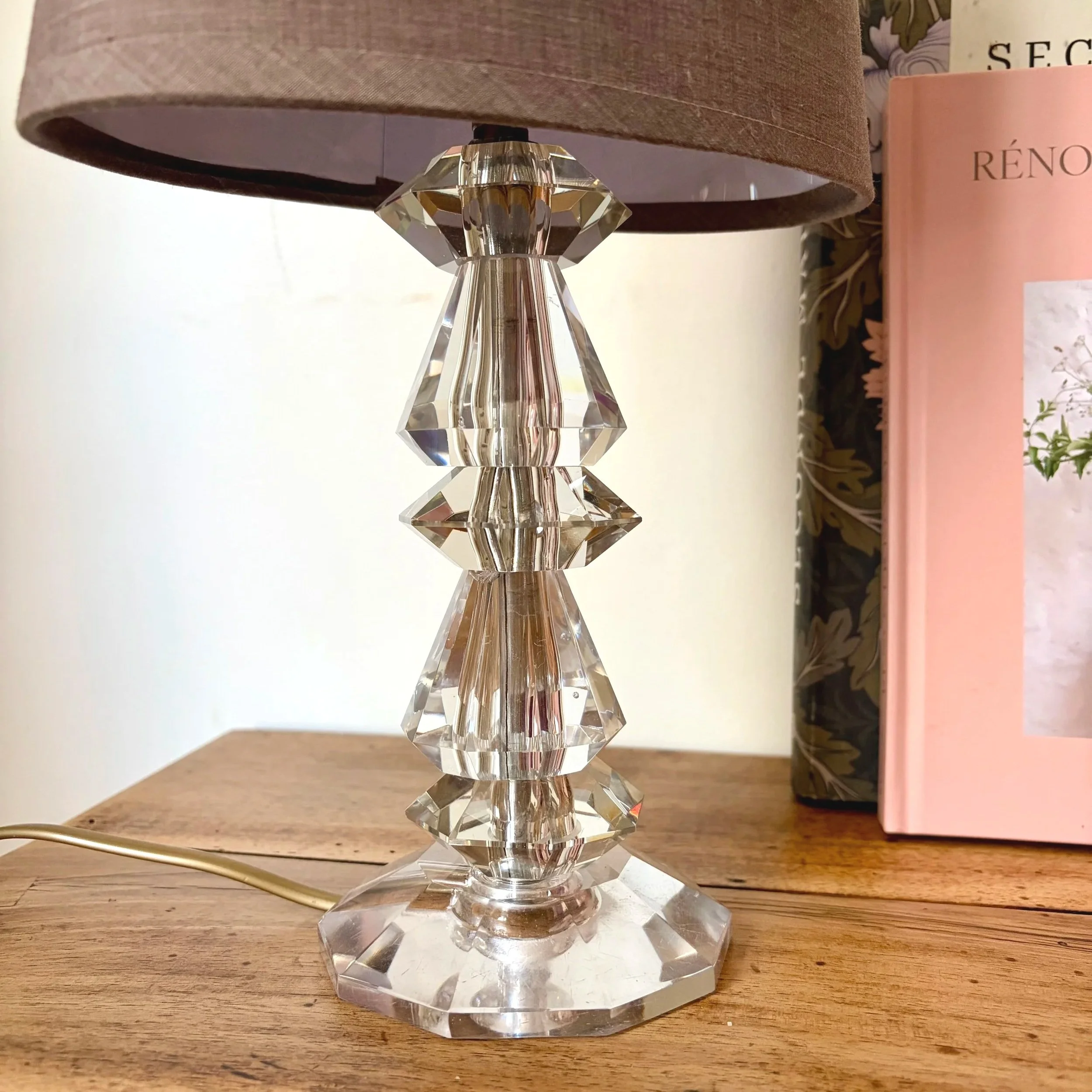 lampe cristal