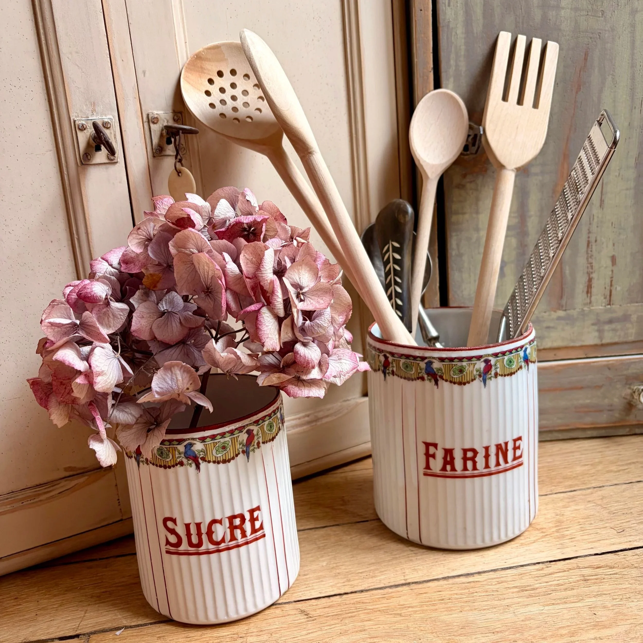 lot de 2 pots
