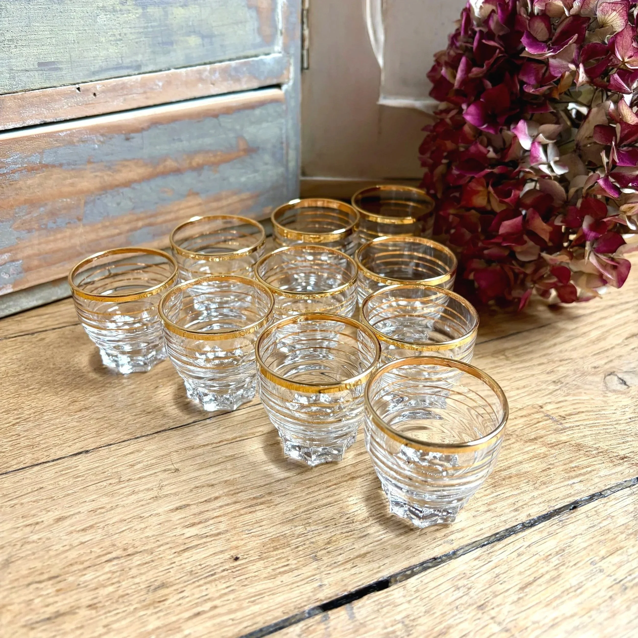 verres à liqueur