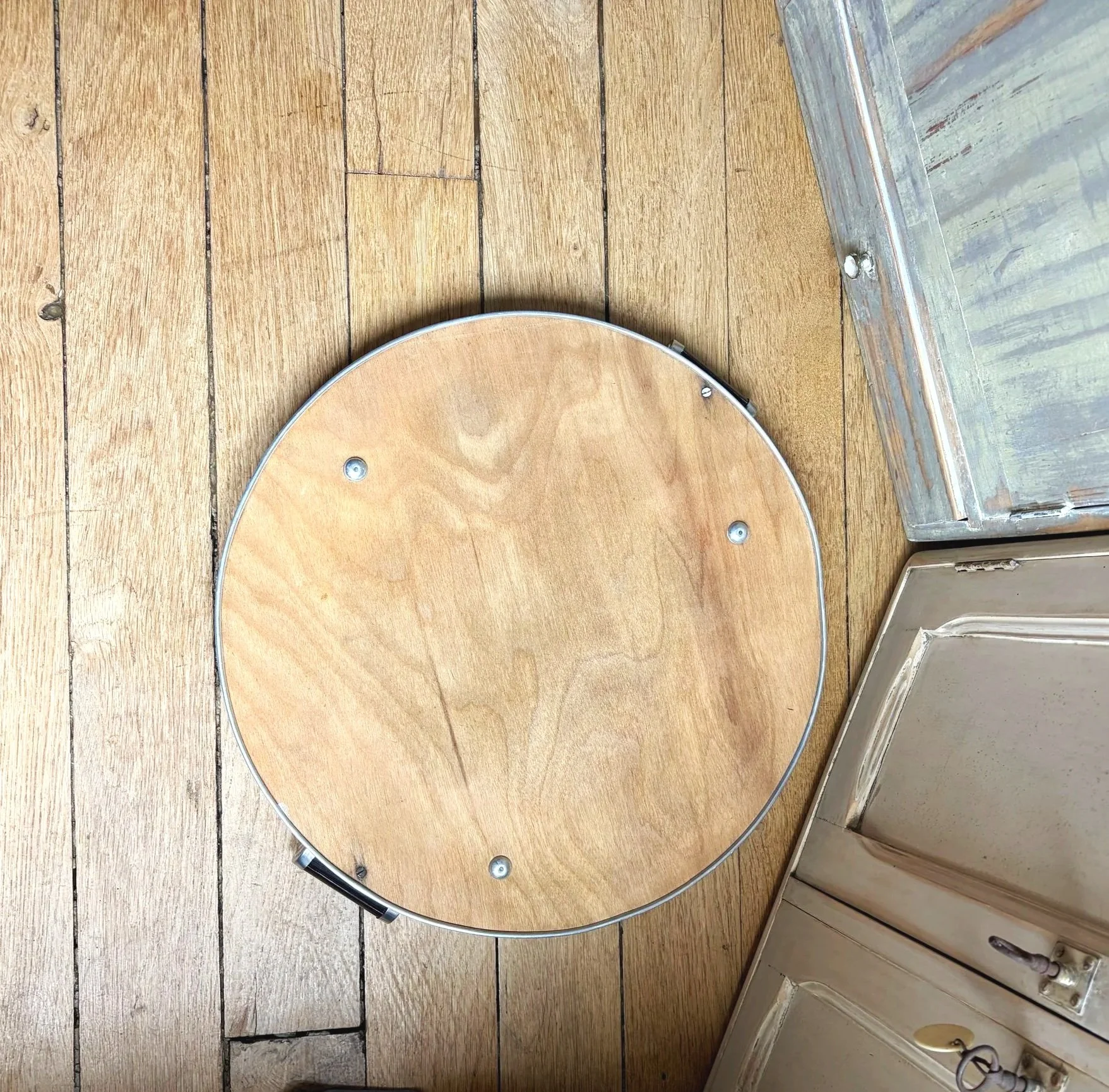 plateau rond Art Déco