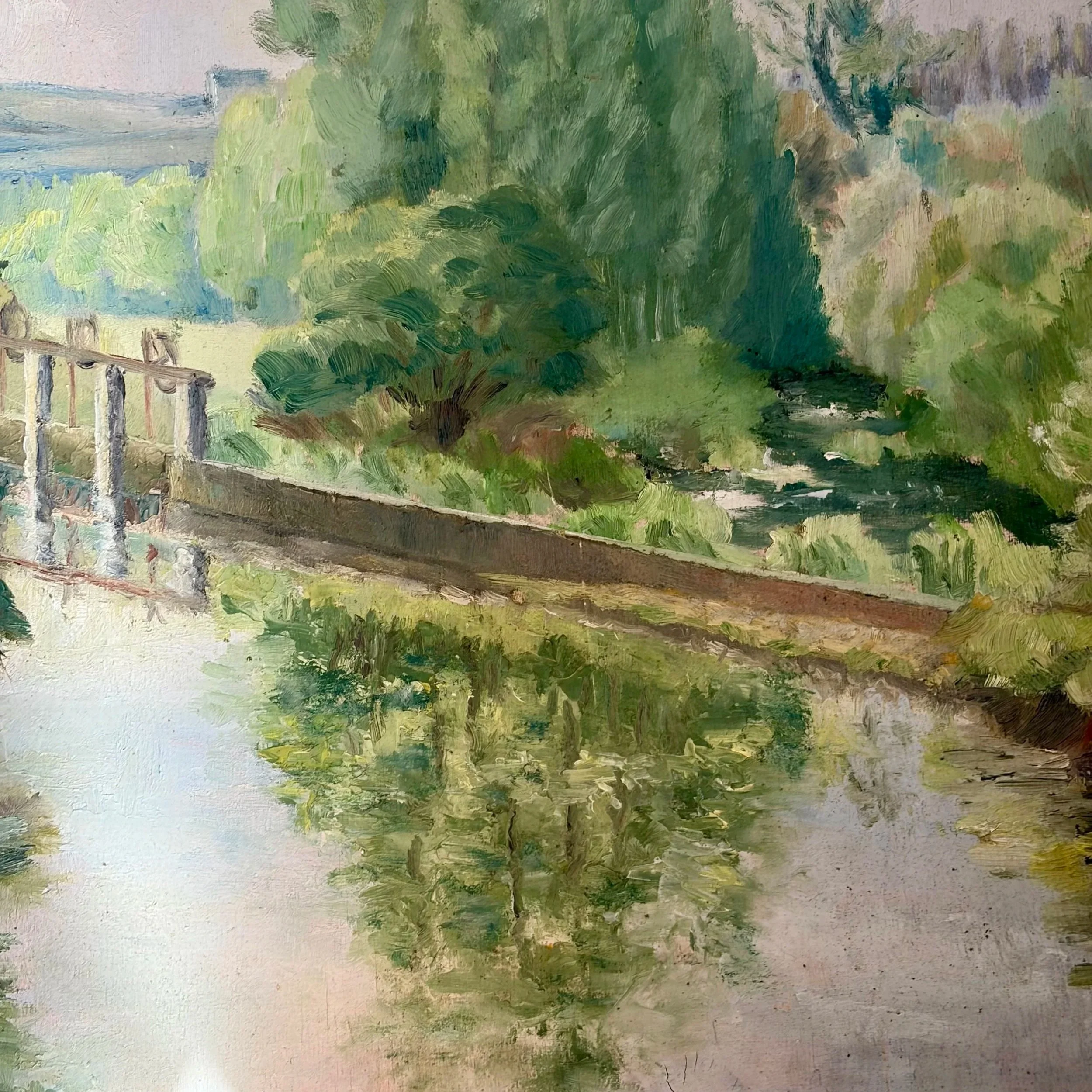 huile sur panneau