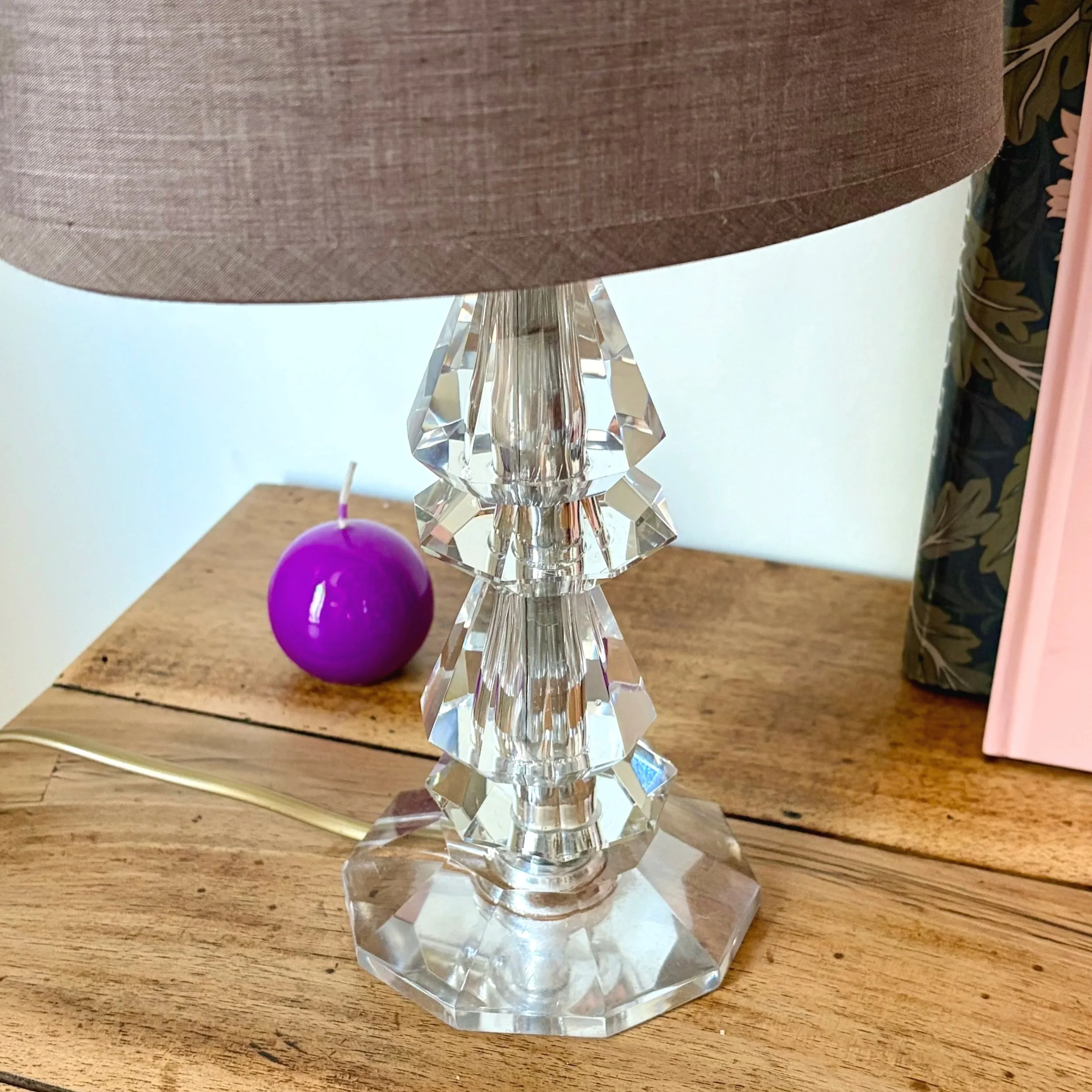 lampe cristal