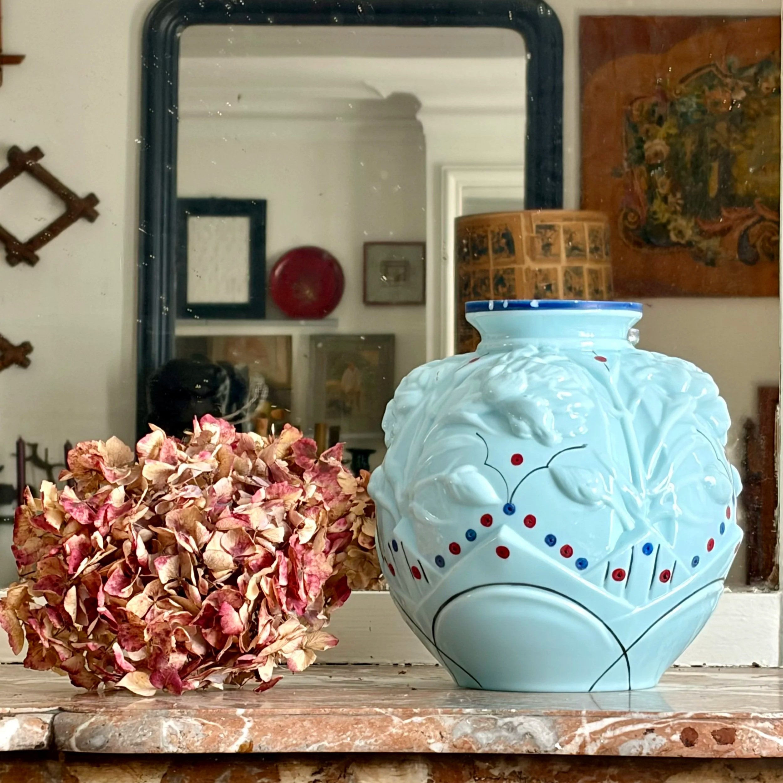 vase boule Art Déco
