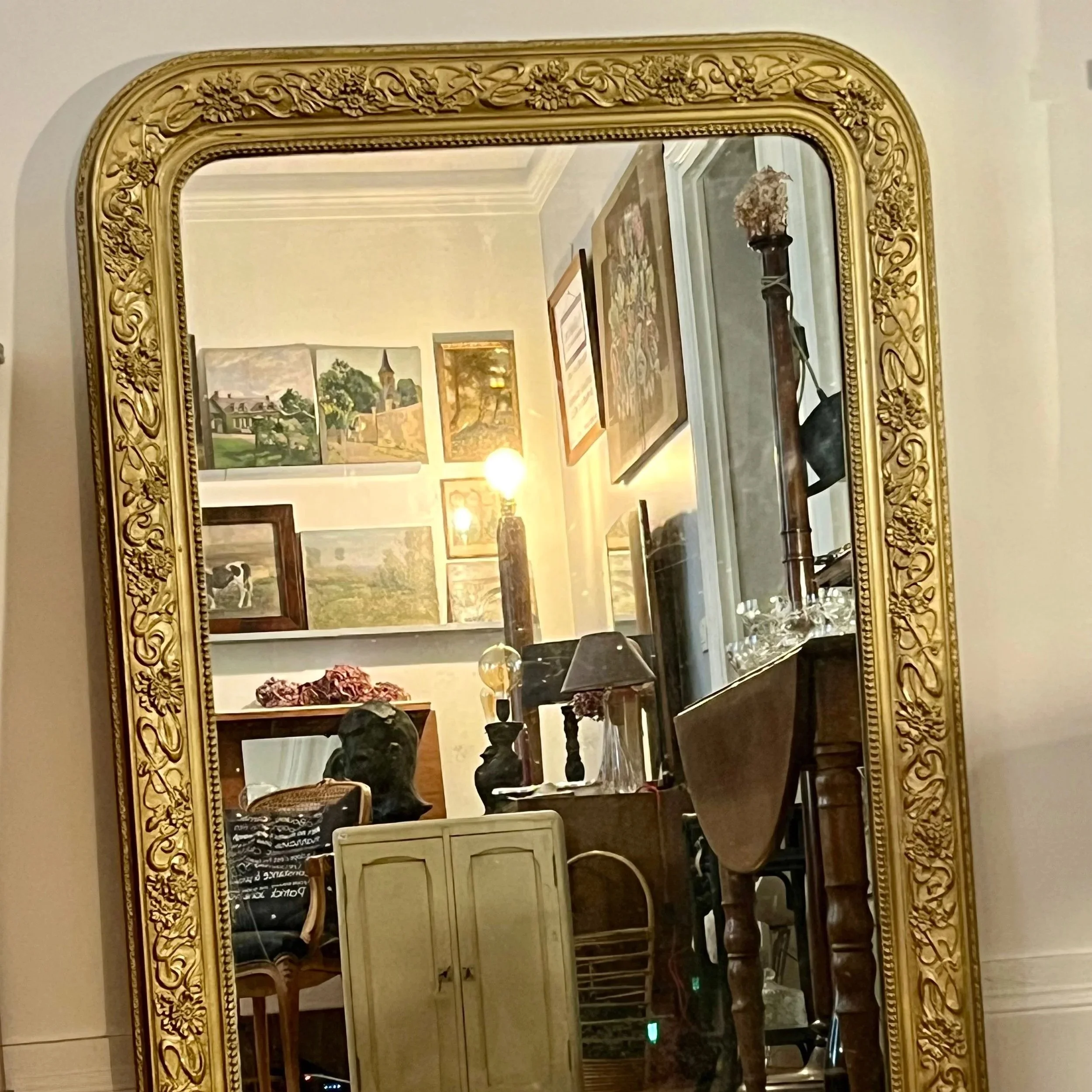 miroir de cheminée ancien