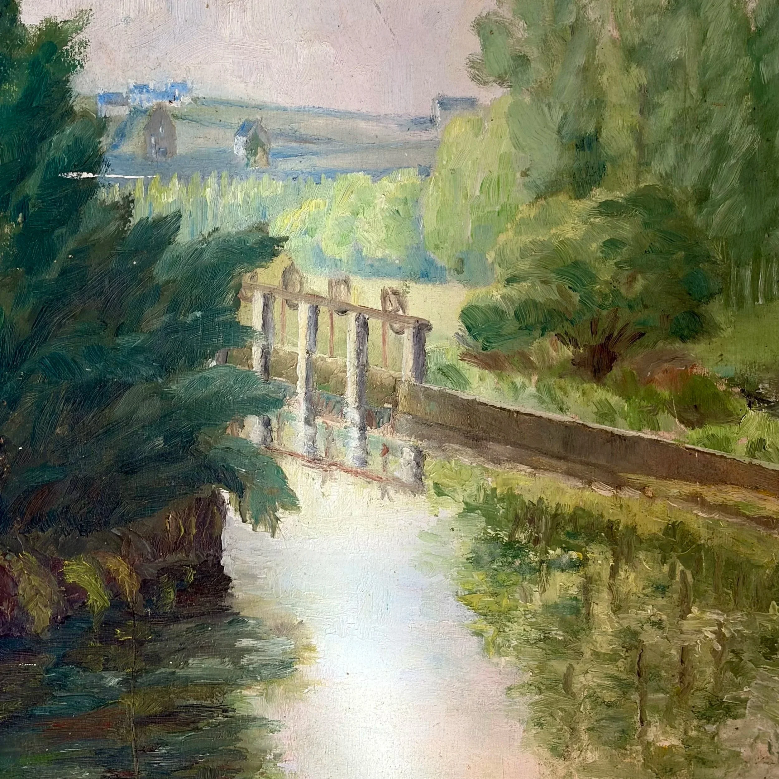 huile sur panneau