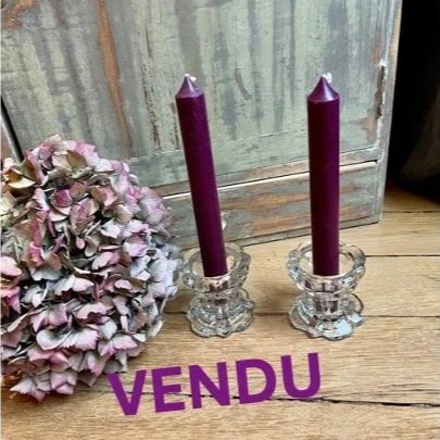 Paire de bougeoir