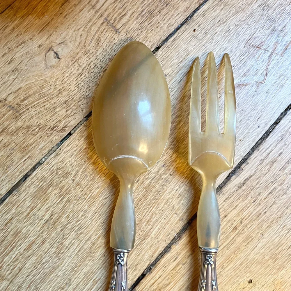 couverts à salade anciens