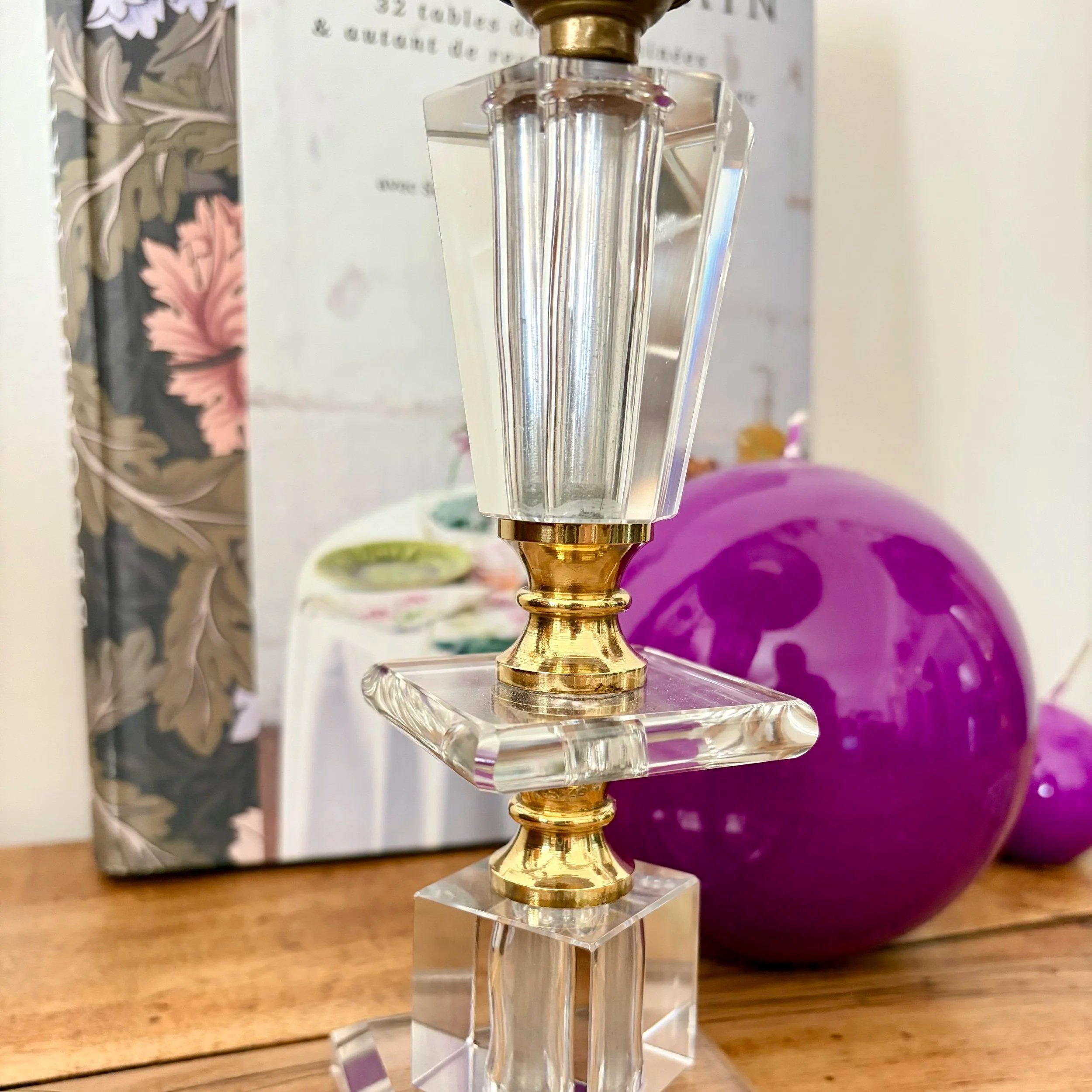 duo lampe cristal