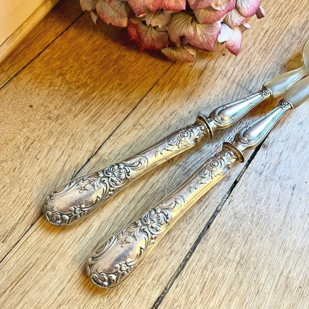 couverts à salade anciens