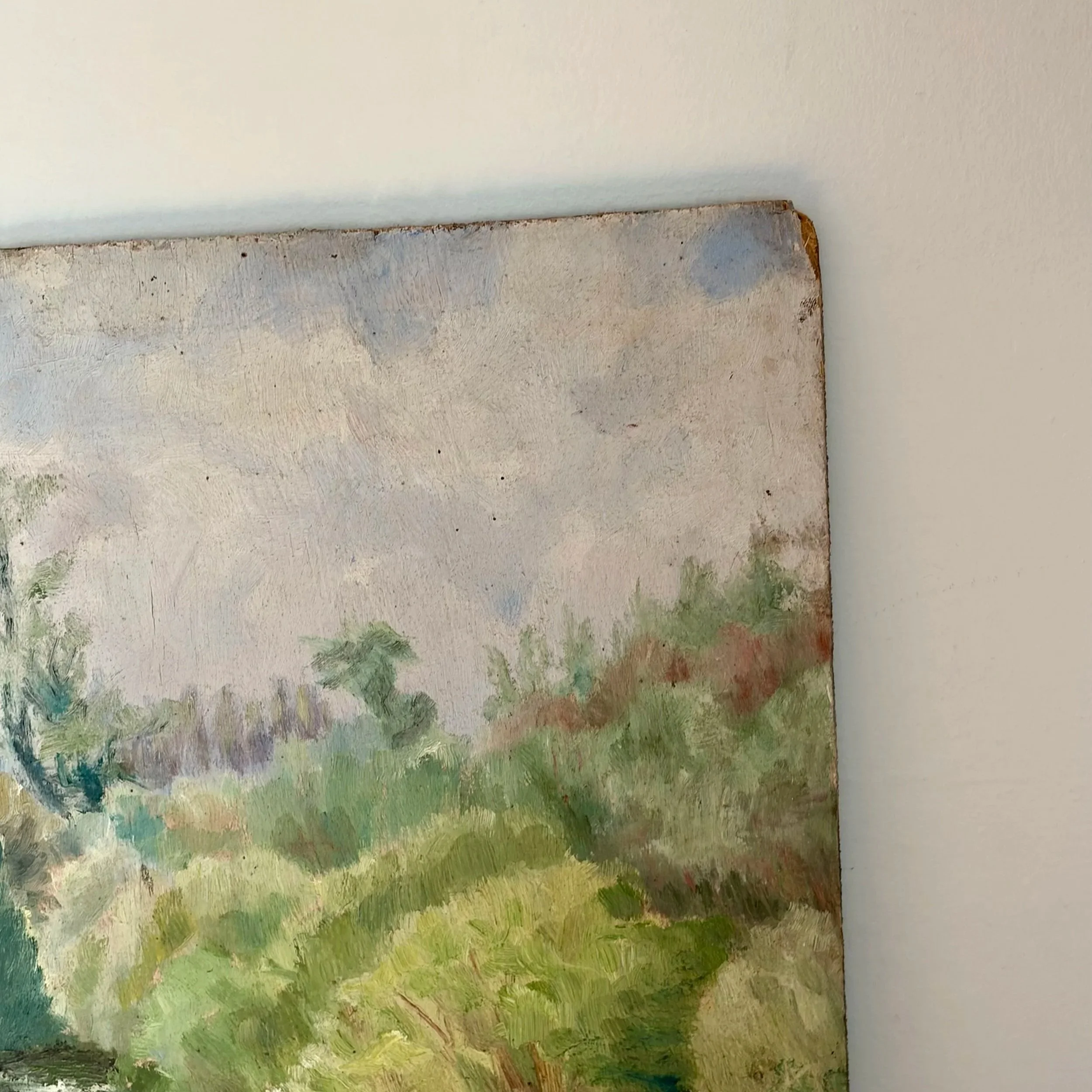 huile sur panneau