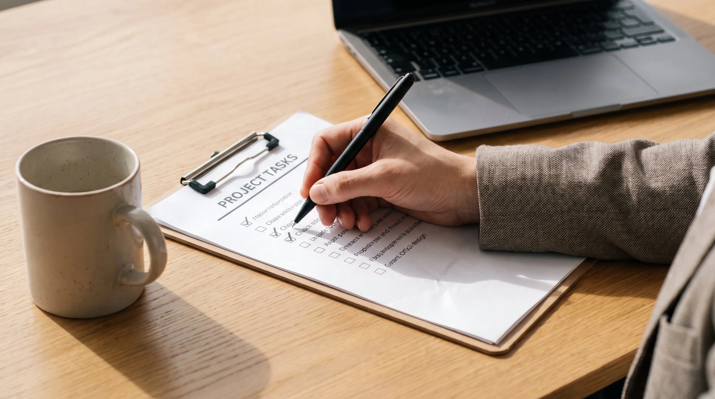 checklist for therapy intensive intake and screening