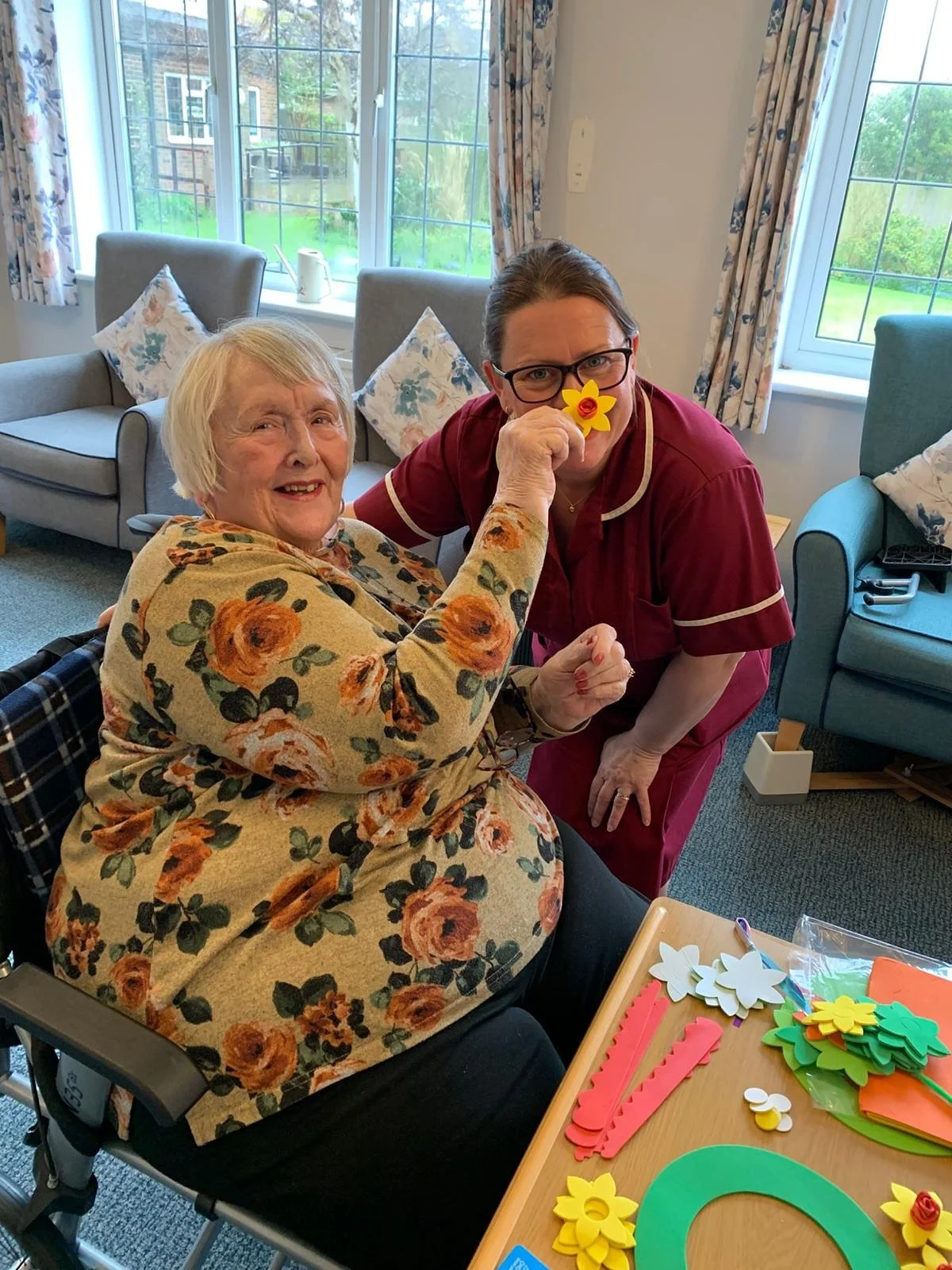 Spring is in full bloom at Threeways! 🌸🌼

Our residents have been enjoying spring arts and crafts, creating beautiful floral arrangements and celebrating the colours of the season. It&rsquo;s been all about creativity, connection, and having fun to