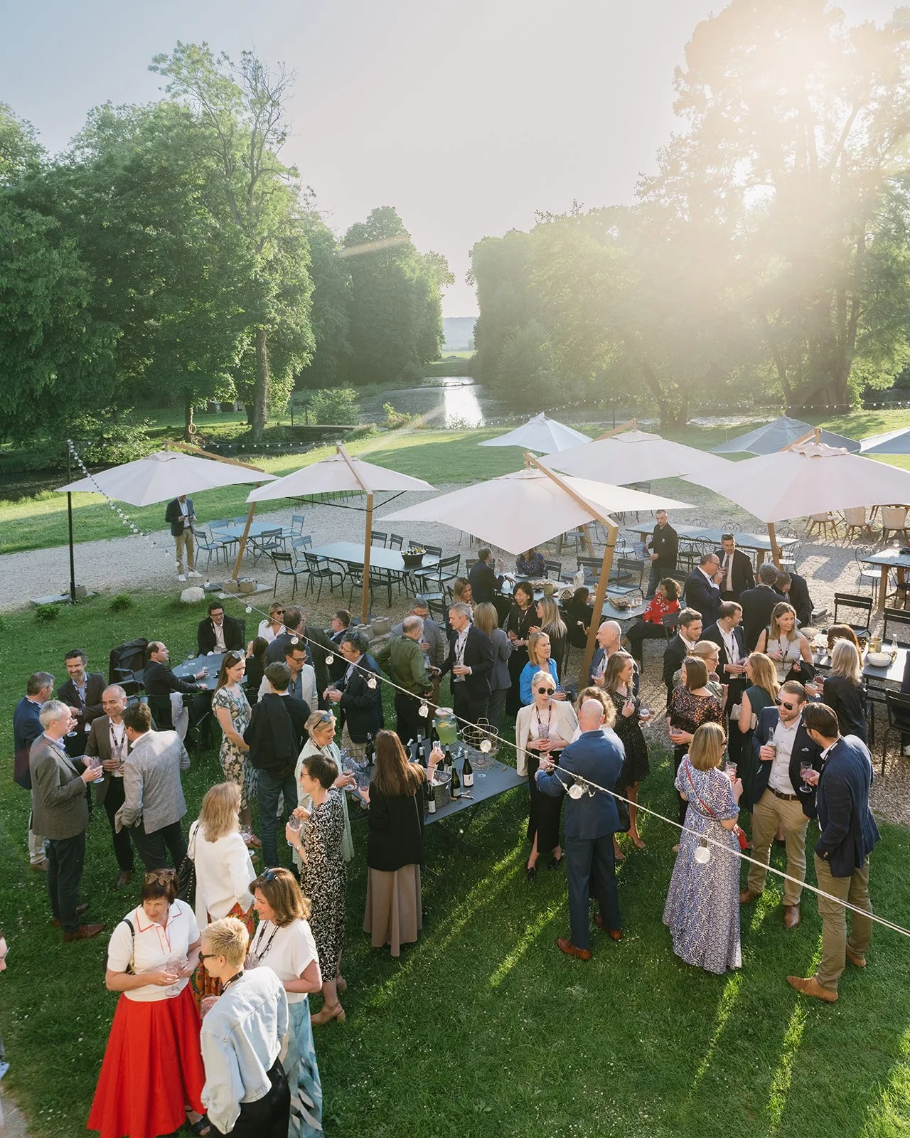 Reportage photo d’un séminaire d’entreprise chez Chateauform à l’Abbaye de Royaumont
